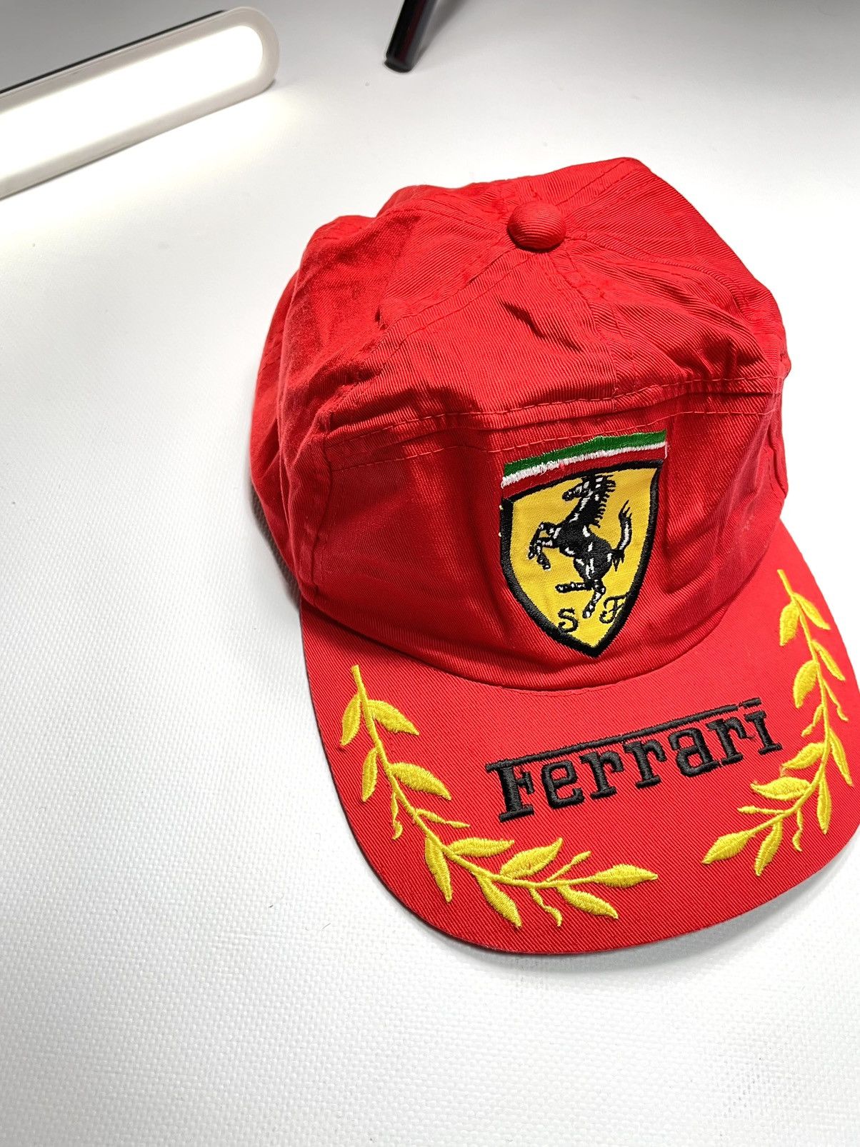 Ferrari Vintage Ferrari Cap Embroidered logo Merchandise Size ONE SIZE - 2 Thumbnail