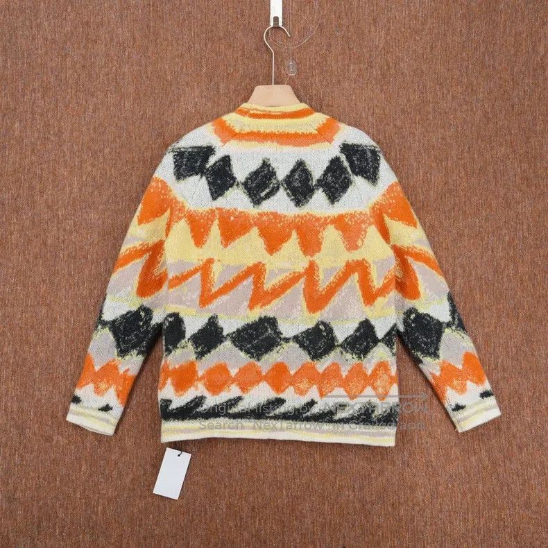 Dior Dior SS24 colour block pattern inlaid cashmere wool sweate Size US XS / EU 42 / 0 - 2 Thumbnail