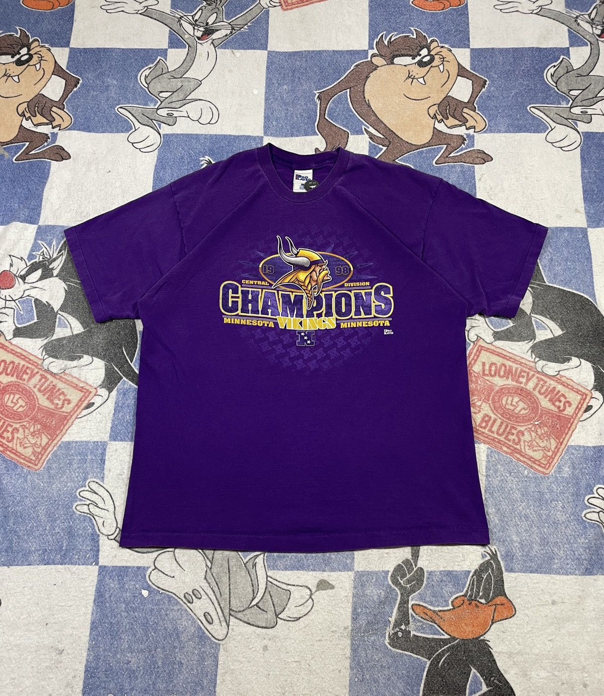 NFL Vintage Minnesota Vikings tee Size US XXL / EU 58 / 5 - 1 Thumbnail