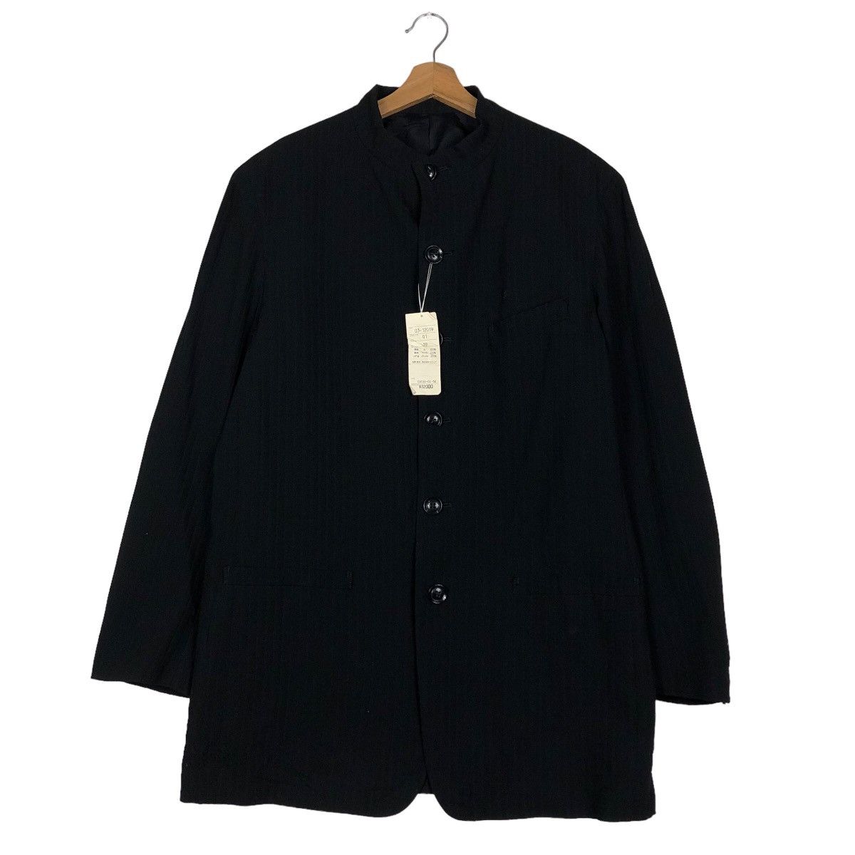 Issey Miyake 🔥Vintage Chore Work Jacket Barreaux Japan Made Rich Black Size US M / EU 48-50 / 2 - 1 Thumbnail