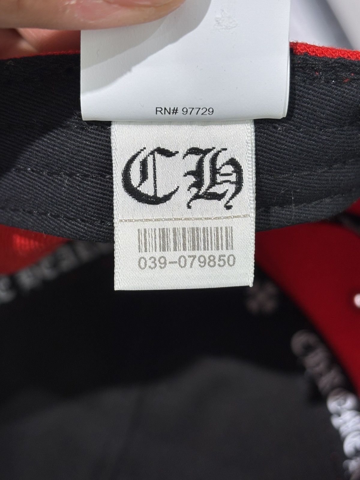 Chrome Hearts Chrome Hearts Love You Fitted Cap Size ONE SIZE - 8 Thumbnail