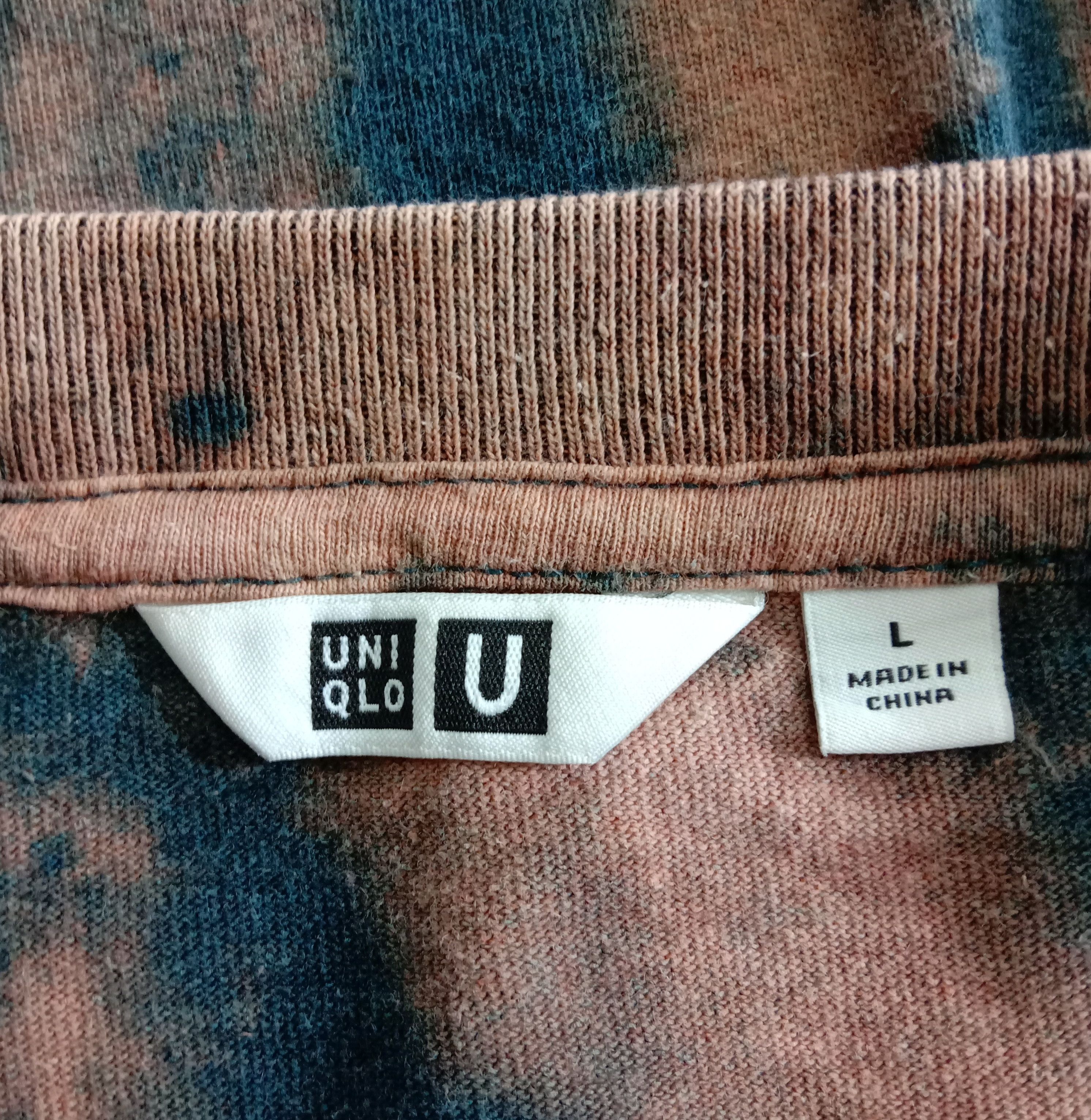 Uniqlo Japanese Brand Uniqlo Tie Dye Single Pocket T Shirt Size US XL / EU 56 / 4 - 5 Thumbnail