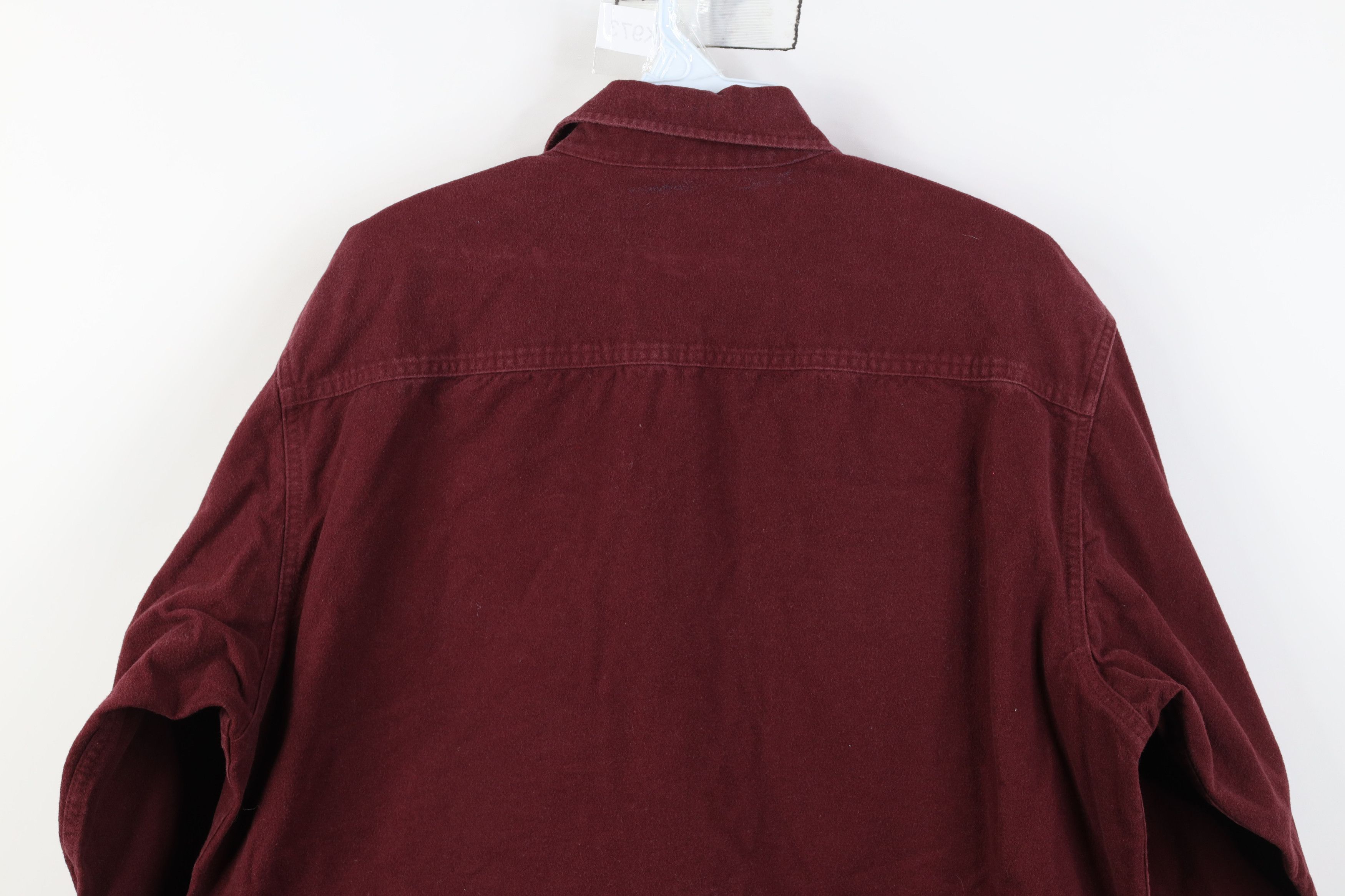 Vintage Vintage 90s Streetwear Heavyweight Chamois Button Shirt Size US M / EU 48-50 / 2 - 13 Thumbnail