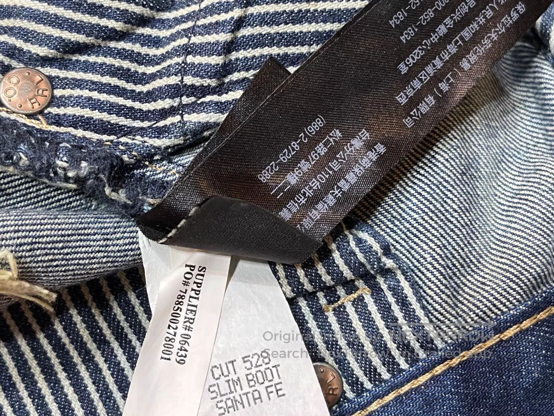 RRL Ralph Lauren distressed double RL jeans by Ralph Lauren. Size US 30 / EU 46 - 6 Thumbnail