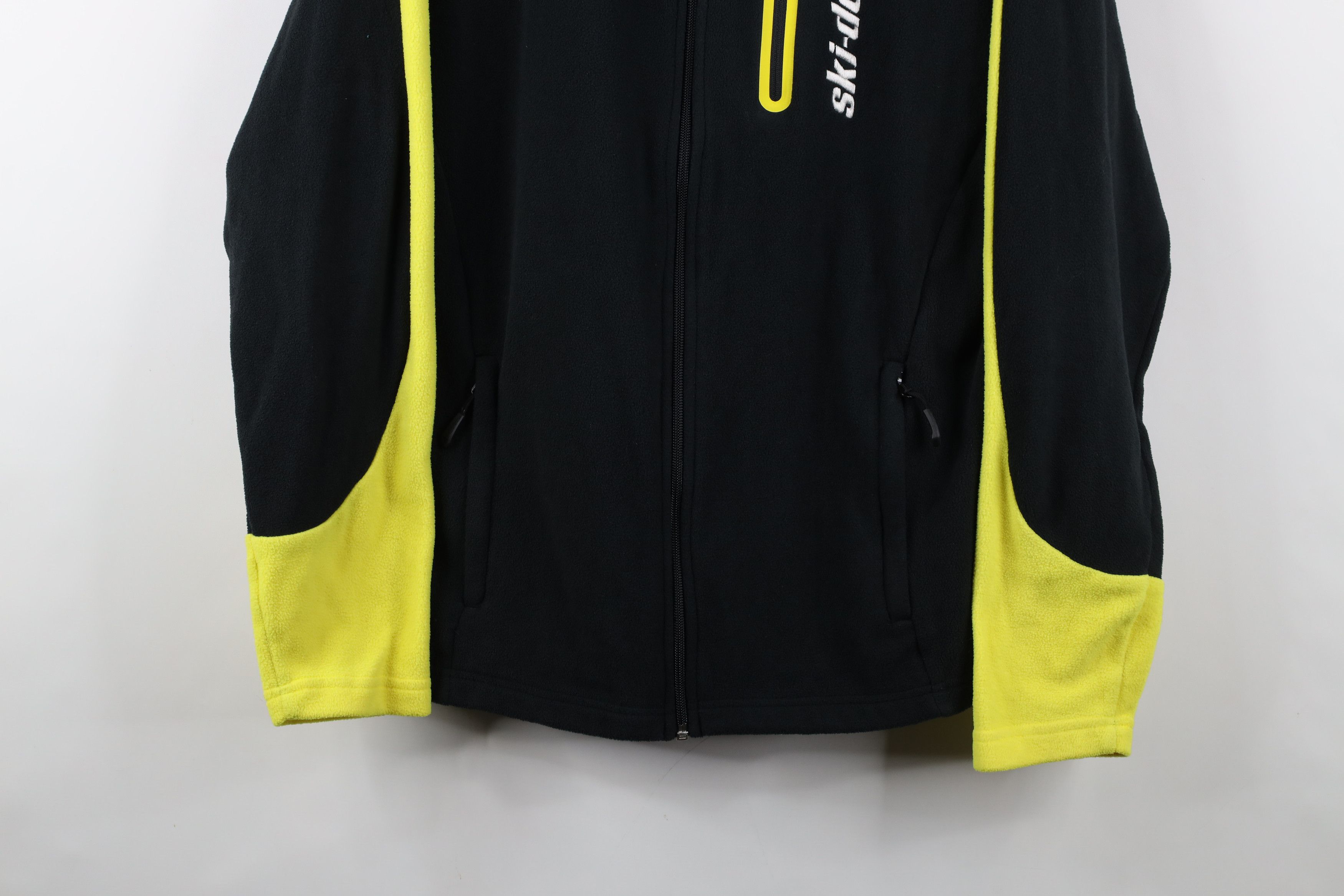 Vintage Vintage Ski Doo Bombardier Snowmobile Fleece Jacket Black Size US M / EU 48-50 / 2 - 3 Thumbnail
