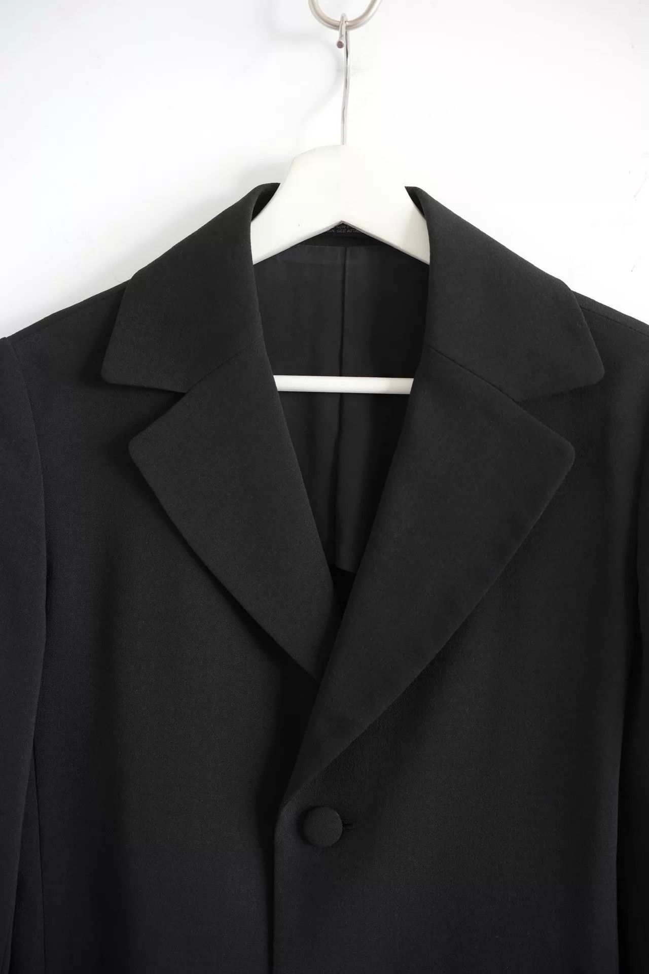 Yohji Yamamoto Yohji Yamamoto 05SS Noir Wool Blazer Bag Buttons 1 Size US S / EU 44-46 / 1 - 3 Thumbnail