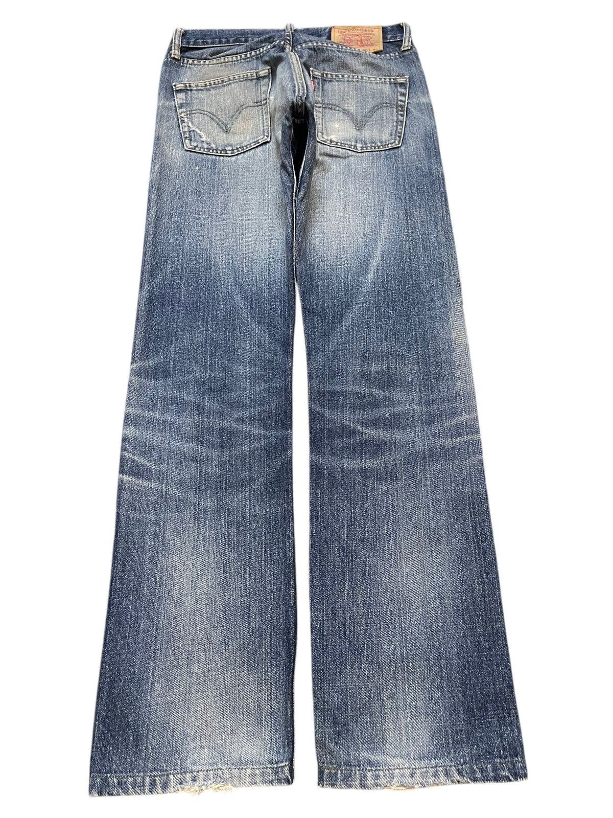Levi's Vintage 90s Levis 532 Faded Wash Style Distressed Jeans Size US 30 / EU 46 - 2 Thumbnail