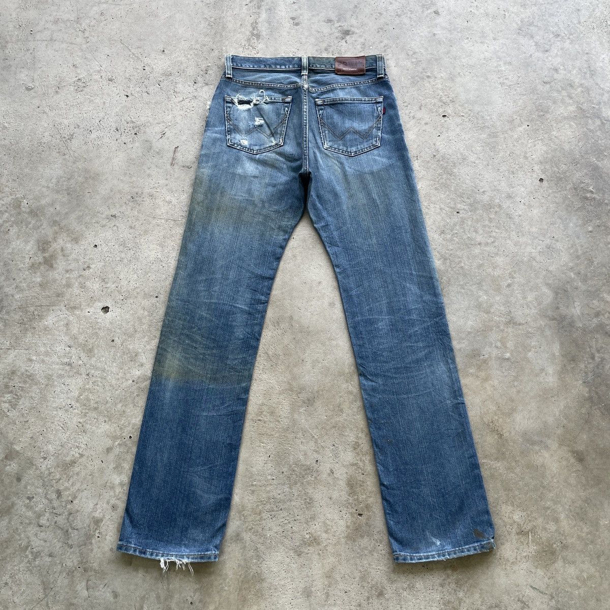 Edwin W31x33 Vintage Edwin 402 Japan Jeans Faded Denim Pants Size US 31 - 11 Thumbnail