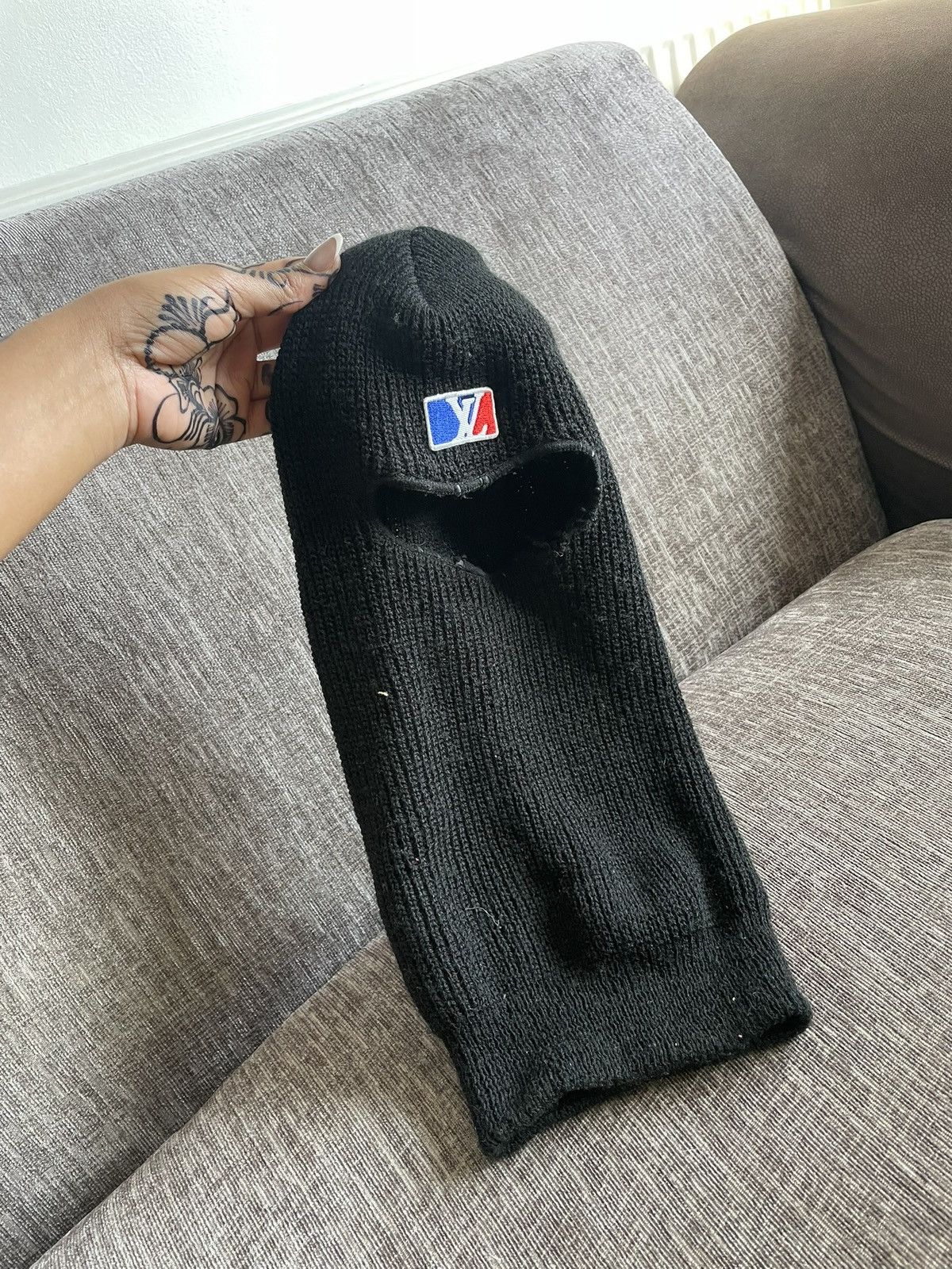 Vandy The Pink LV/NBA style balaclava beanie hat Size ONE SIZE - 2 Thumbnail
