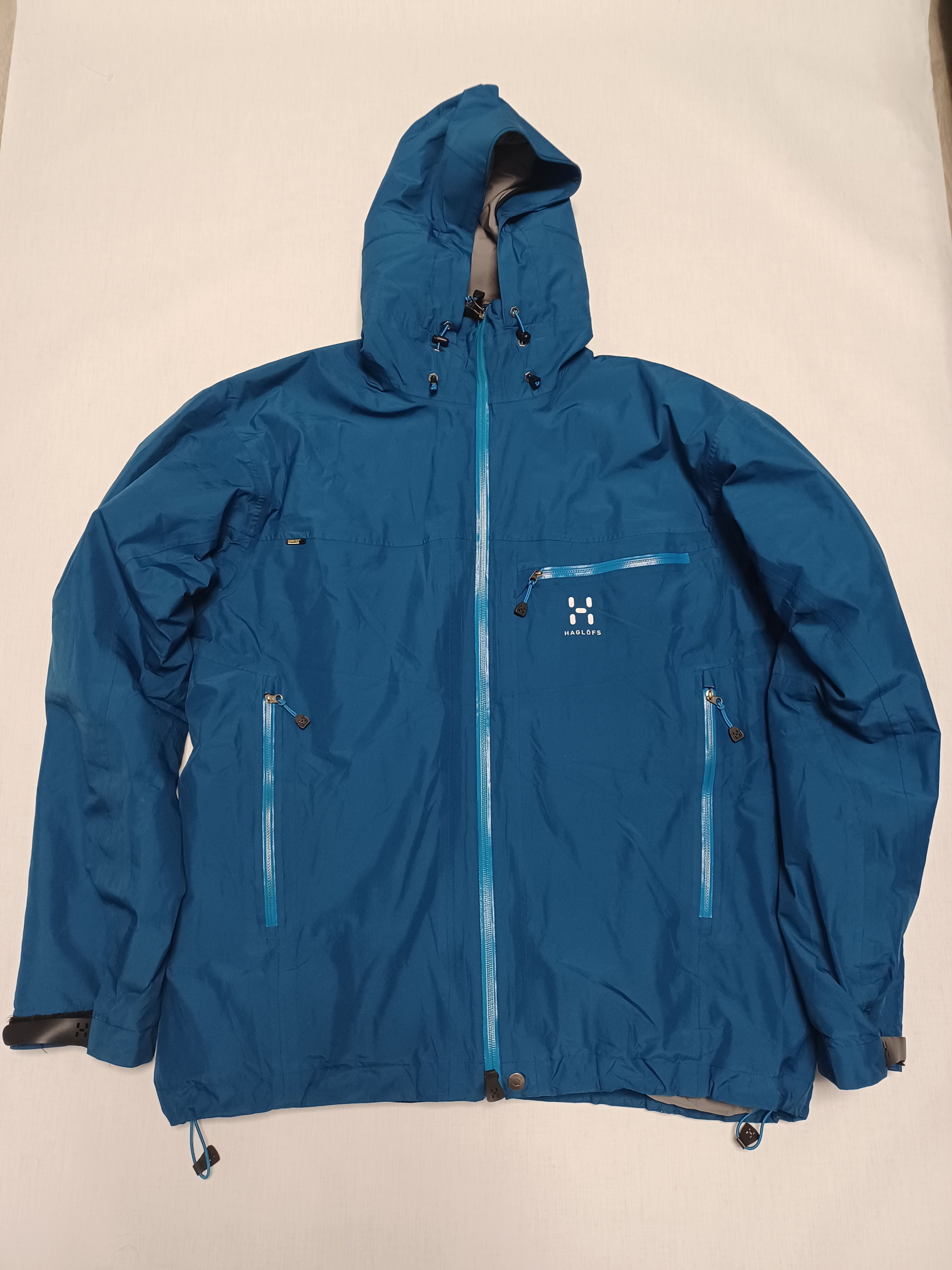 Image of Vintage Goretex Haglofs Made In Estonia Winter Jacket in Blue, Men's (Size XL)