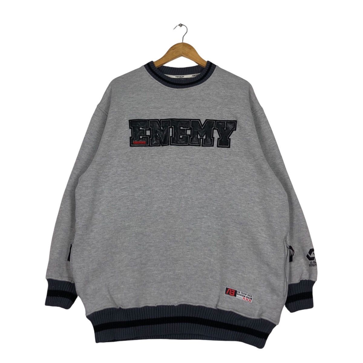 Japanese Brand Enemy Ab Tech Sweatshirt Skater Rapers 90s Wear #A2 Size US XL / EU 56 / 4 - 1 Thumbnail