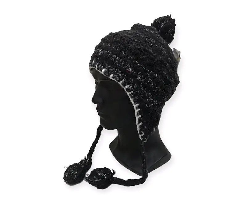 Japanese Brand Earflap Beanie Hat