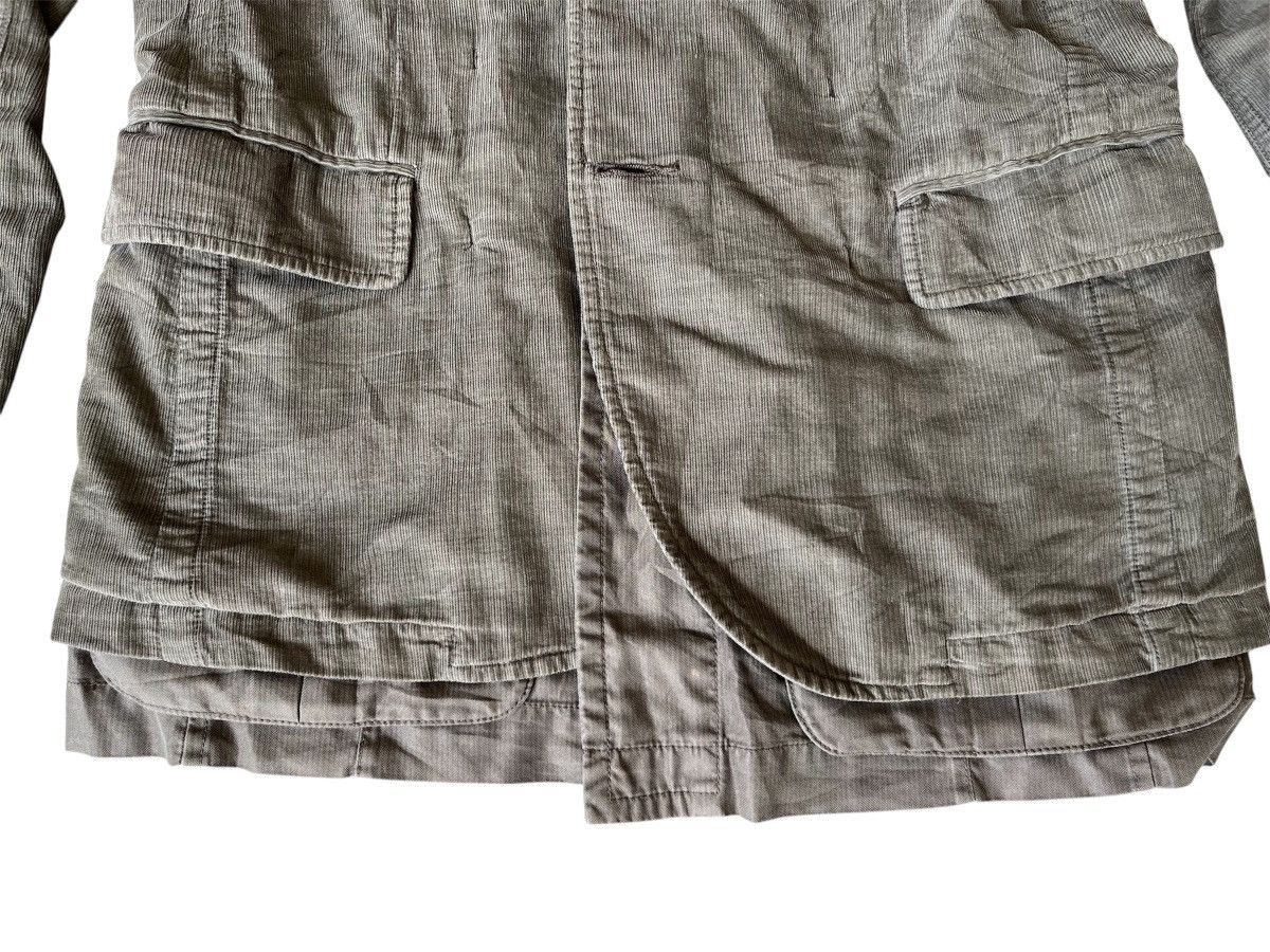 CABANE de ZUCCa Zucca By Issey Miyake Corduroy Blazer Jacket Size US M / EU 48-50 / 2 - 3 Thumbnail