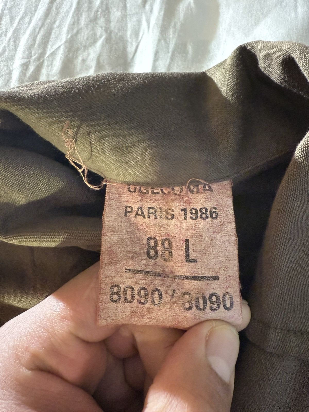 Vintage ***FINAL DROP***RARE 1986 UGECOMA FRENCH FIELD JACKET M-L Size US L / EU 52-54 / 3 - 9 Thumbnail