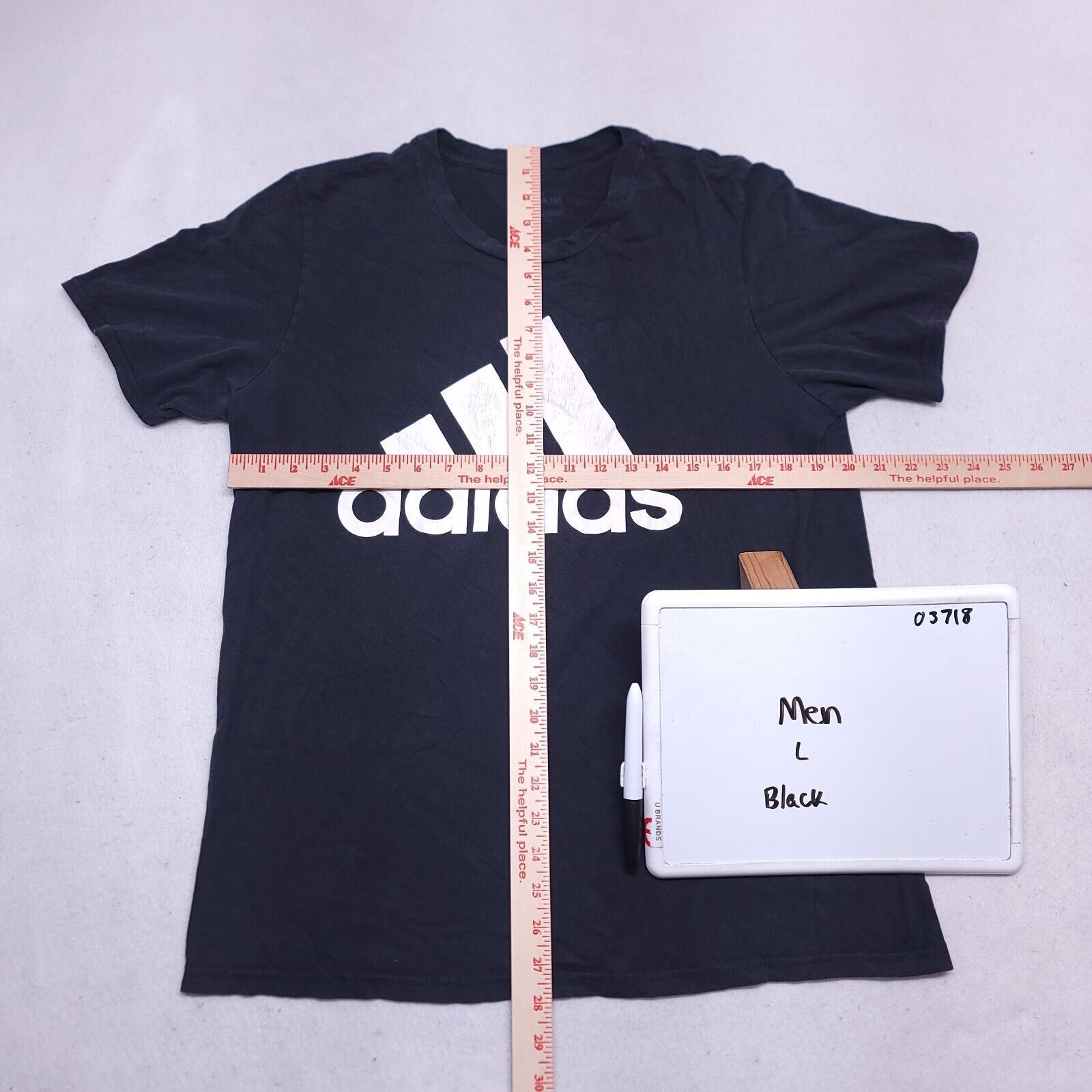 Adidas Adidas Casual Graphic Pullover T Shirt Mens Size L Black Size US L / EU 52-54 / 3 - 7 Thumbnail