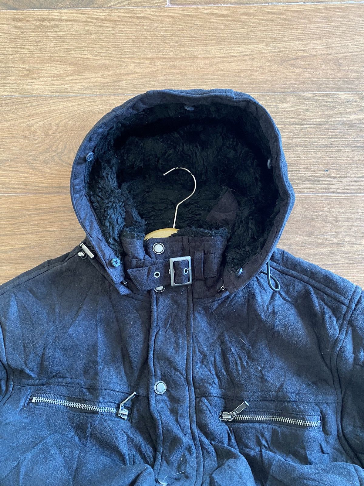 If Six Was Nine × KMRii × Le Grande Bleu (L.G.B.) Japanese Nota Bene Fur Suede Jacket Size US M / EU 48-50 / 2 - 7 Thumbnail
