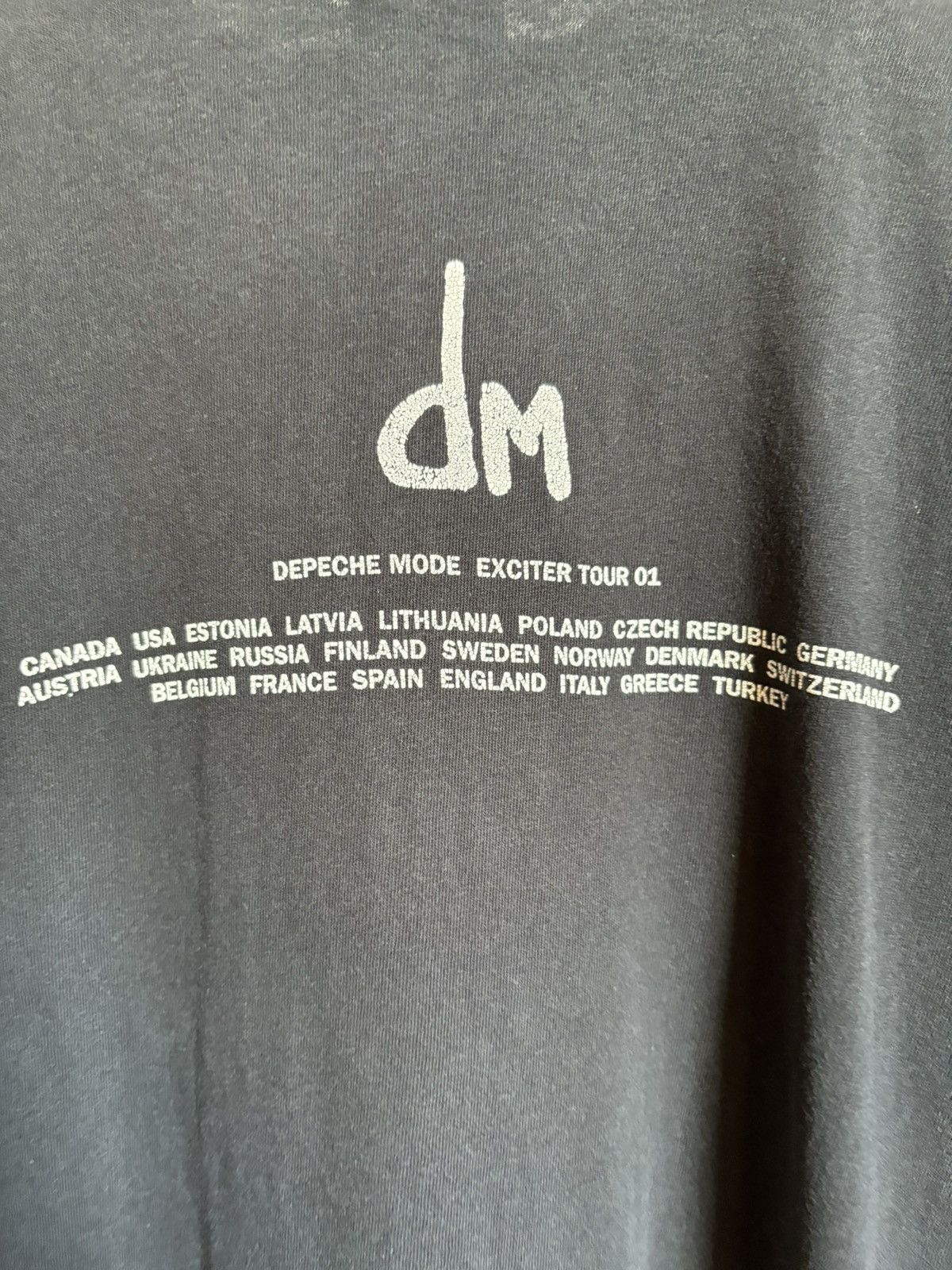 Band Tees × Vintage Depeche Mode Vintage Tee Size US XL / EU 56 / 4 - 4 Thumbnail