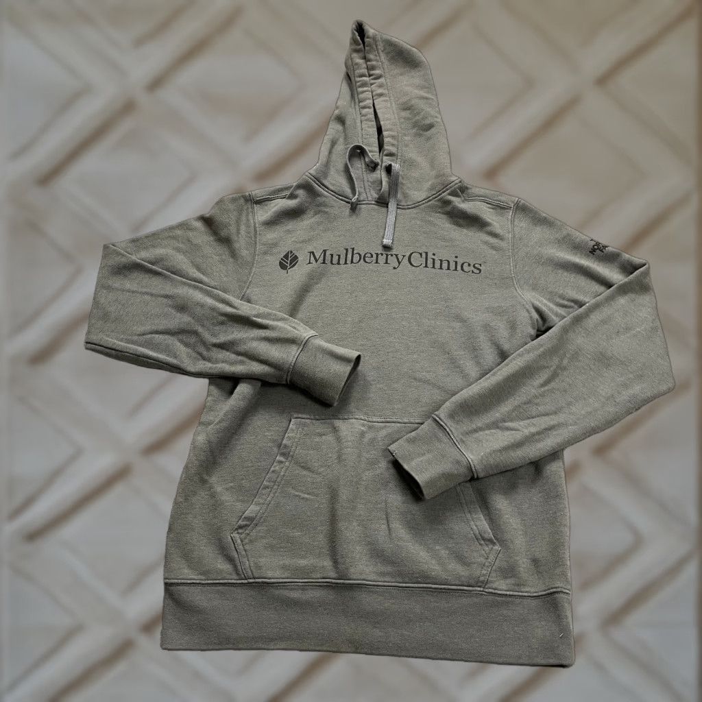 The North Face The North Face Hoodie Mens Small Gray Mulberry Clinics Graphic Logo Sweatshirt Size US S / EU 44-46 / 1 - 1 Thumbnail