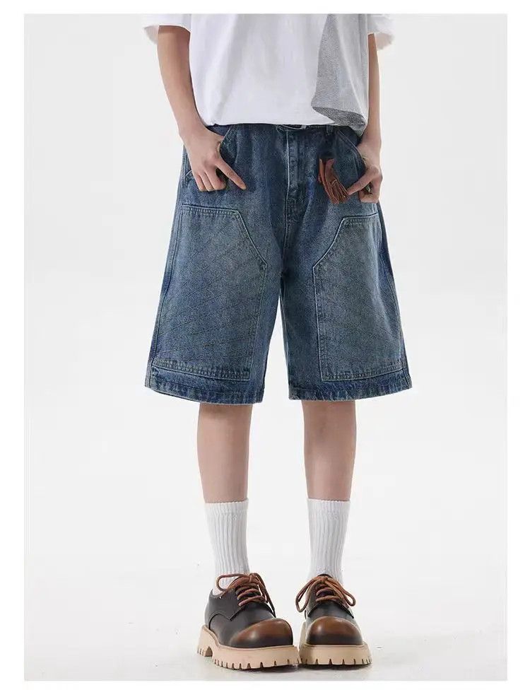 Designer × Japanese Brand Vintage Casual Loose Harajuku Shorts Size US 31 - 2 Thumbnail
