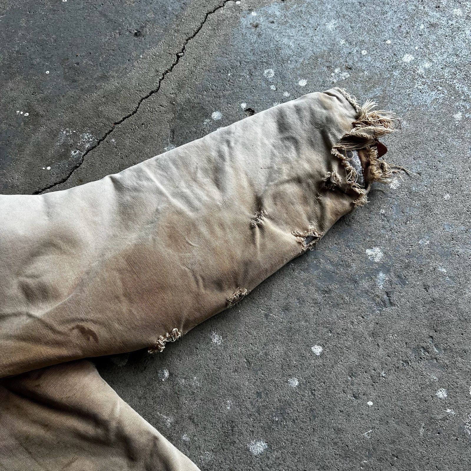 Carhartt × Vintage Carhartt faded brown thrashed arctic work wear jacket Size US L / EU 52-54 / 3 - 13 Thumbnail