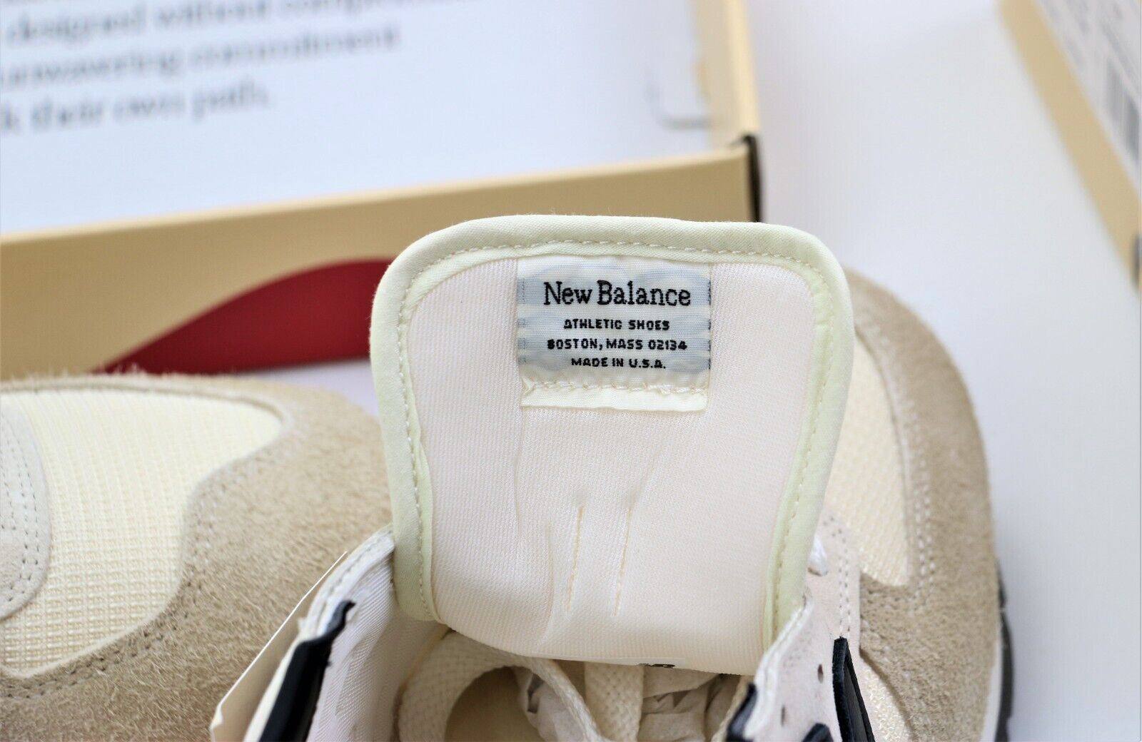 New Balance New Balance MADE in USA 990v1 Shoes Macadamia Teddy Santis Size US 11.5 / EU 44-45 - 8 Thumbnail