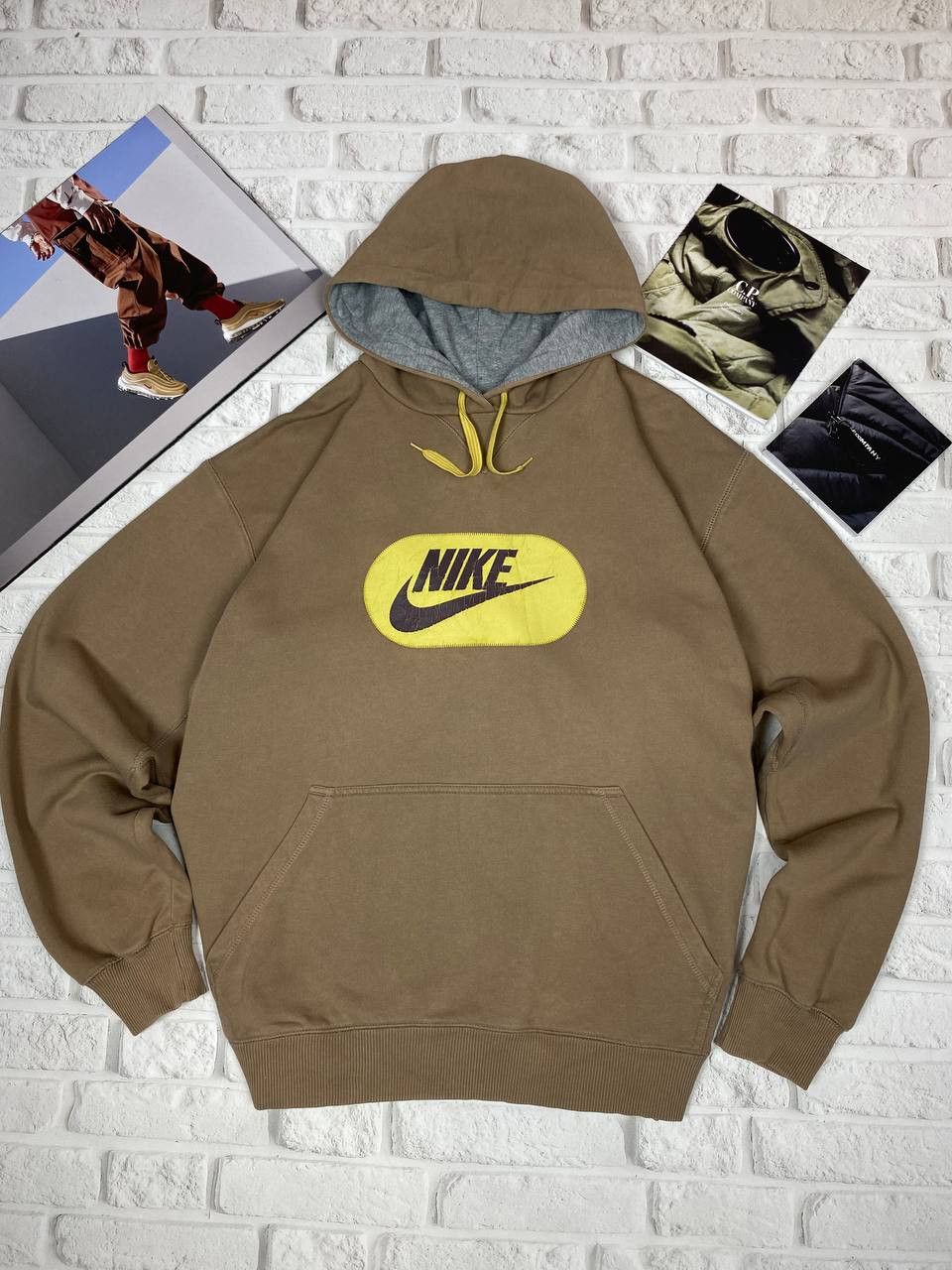 Nike Vintage Nike Hoodie Medium Brown Fleece Travis Scott Size XL Size US XL / EU 56 / 4 - 2 Thumbnail