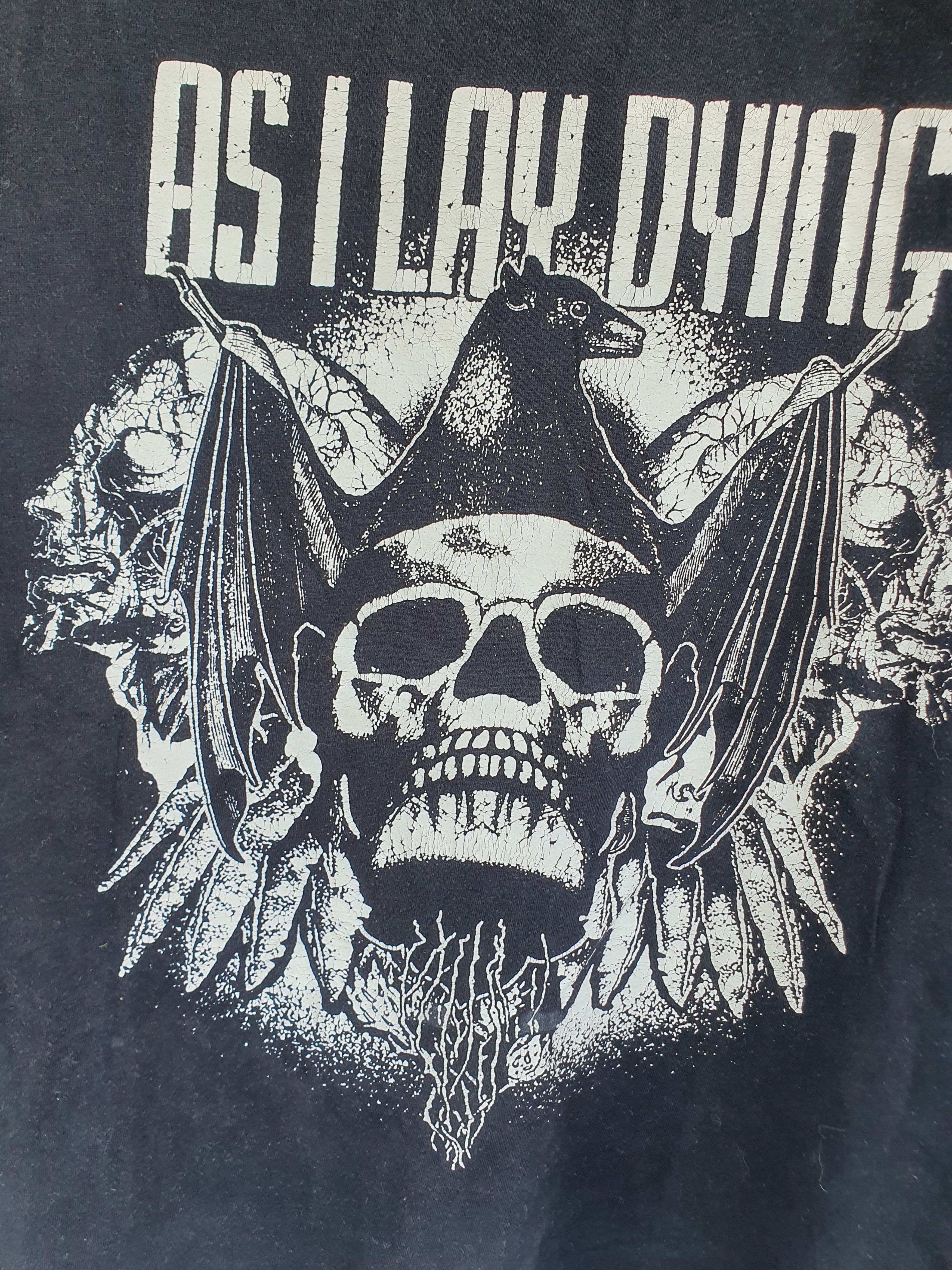 Band Tees As I Lay Dying Band T-shirt Skull Bat sz M Size US M / EU 48-50 / 2 - 4 Thumbnail