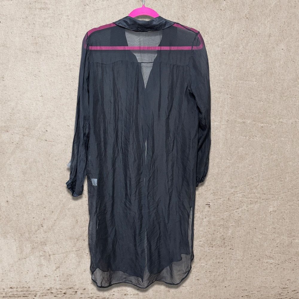 Other Angela Mara Seta Silk Duster Size S / US 4 / IT 40 - 2 Thumbnail