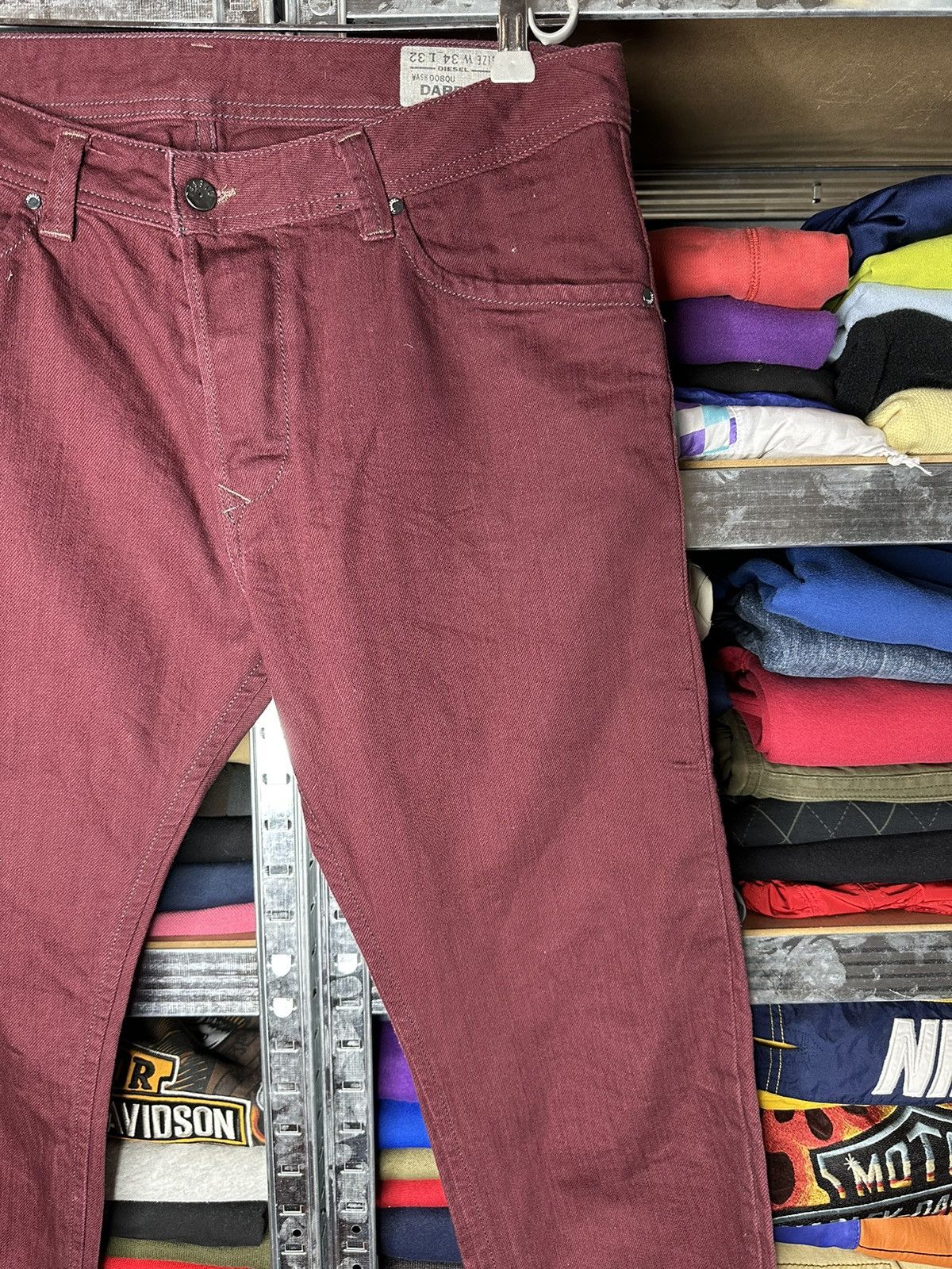 Diesel × Vintage 34/32 Diesel Industry Darron Men’s Denim Jeans Y2K Size US 34 / EU 50 - 3 Thumbnail