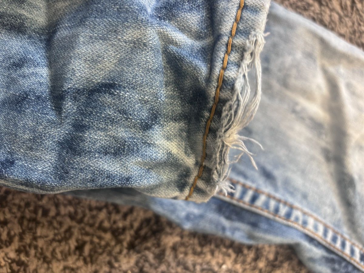 True Religion RARE true religion straight acid wash jeans Size US 31 - 5 Thumbnail