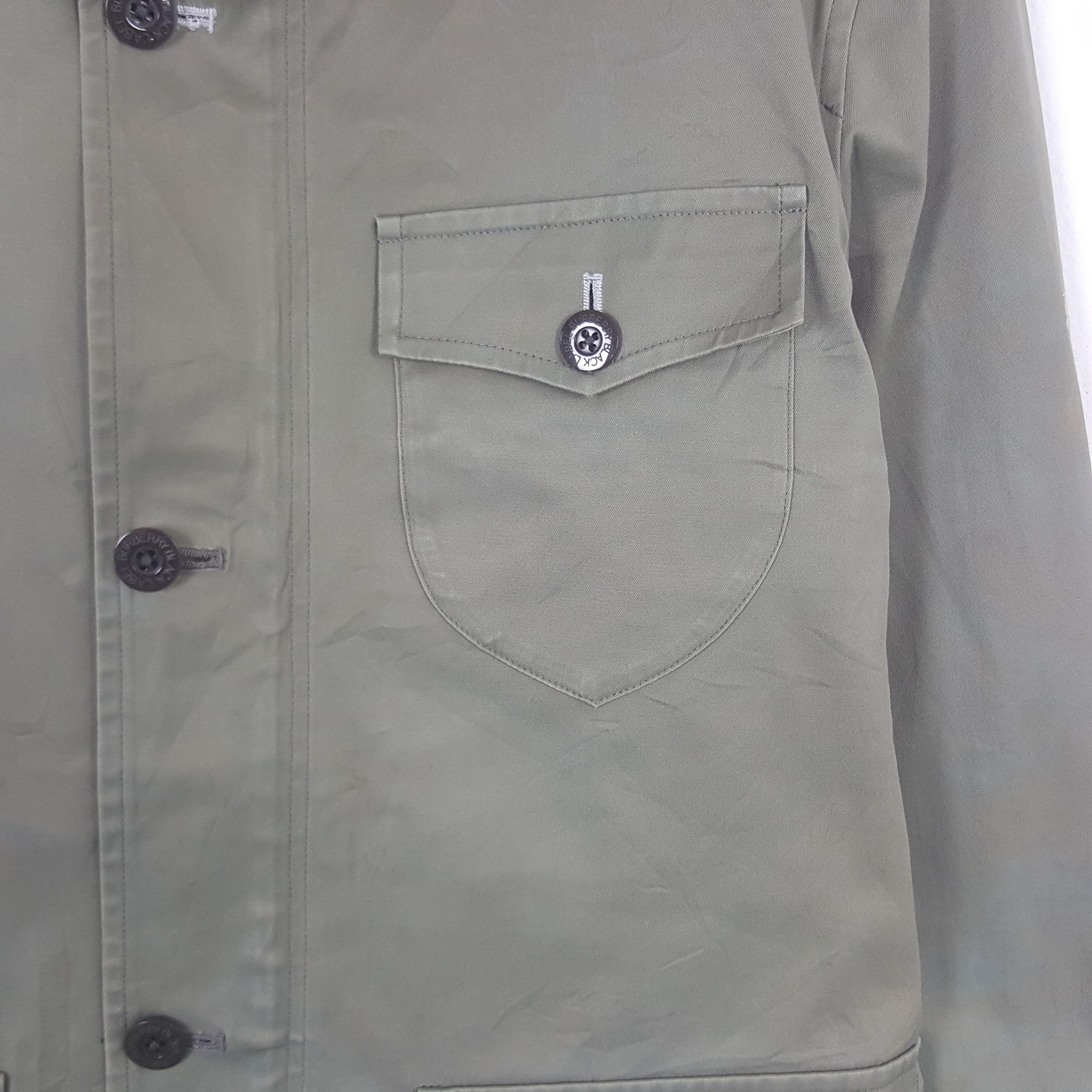 Burberry × Vintage Vintage Burberry London Black Label Custom Spell Out Jacket Size US S / EU 44-46 / 1 - 4 Thumbnail