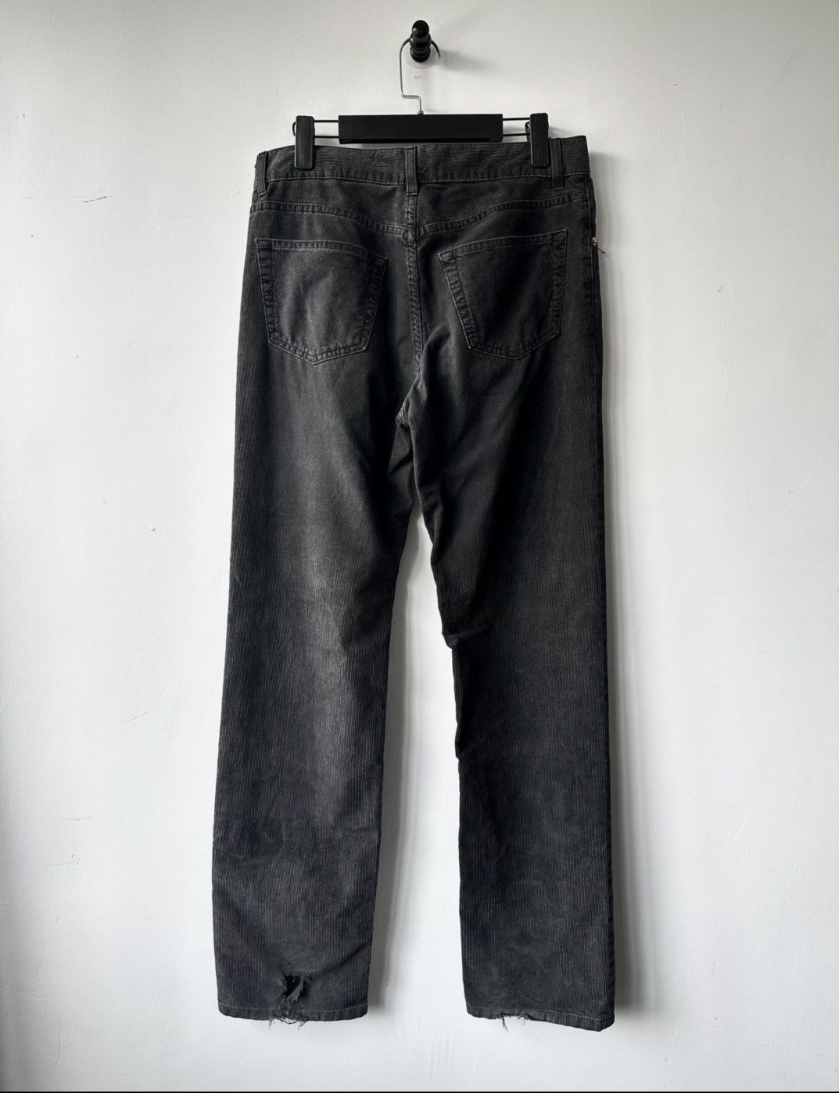 Helmut Lang Helmut Lang vintage corduroy black denim K7 Size US 32 / EU 48 - 3 Thumbnail