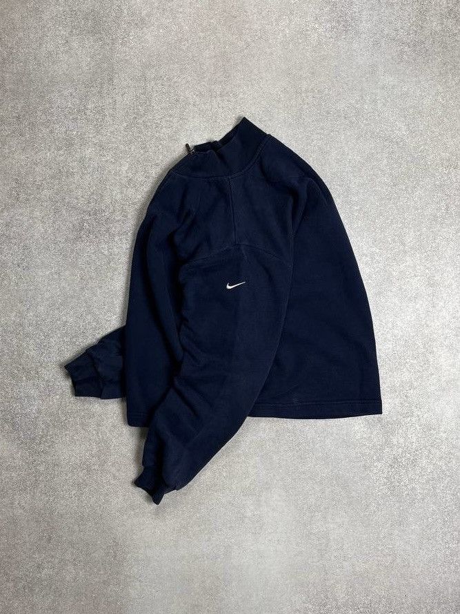 Nike Vintage Nike Swoosh Boxy Cotton Sweatshirt Y2K M Size US M / EU 48-50 / 2 - 1 Thumbnail