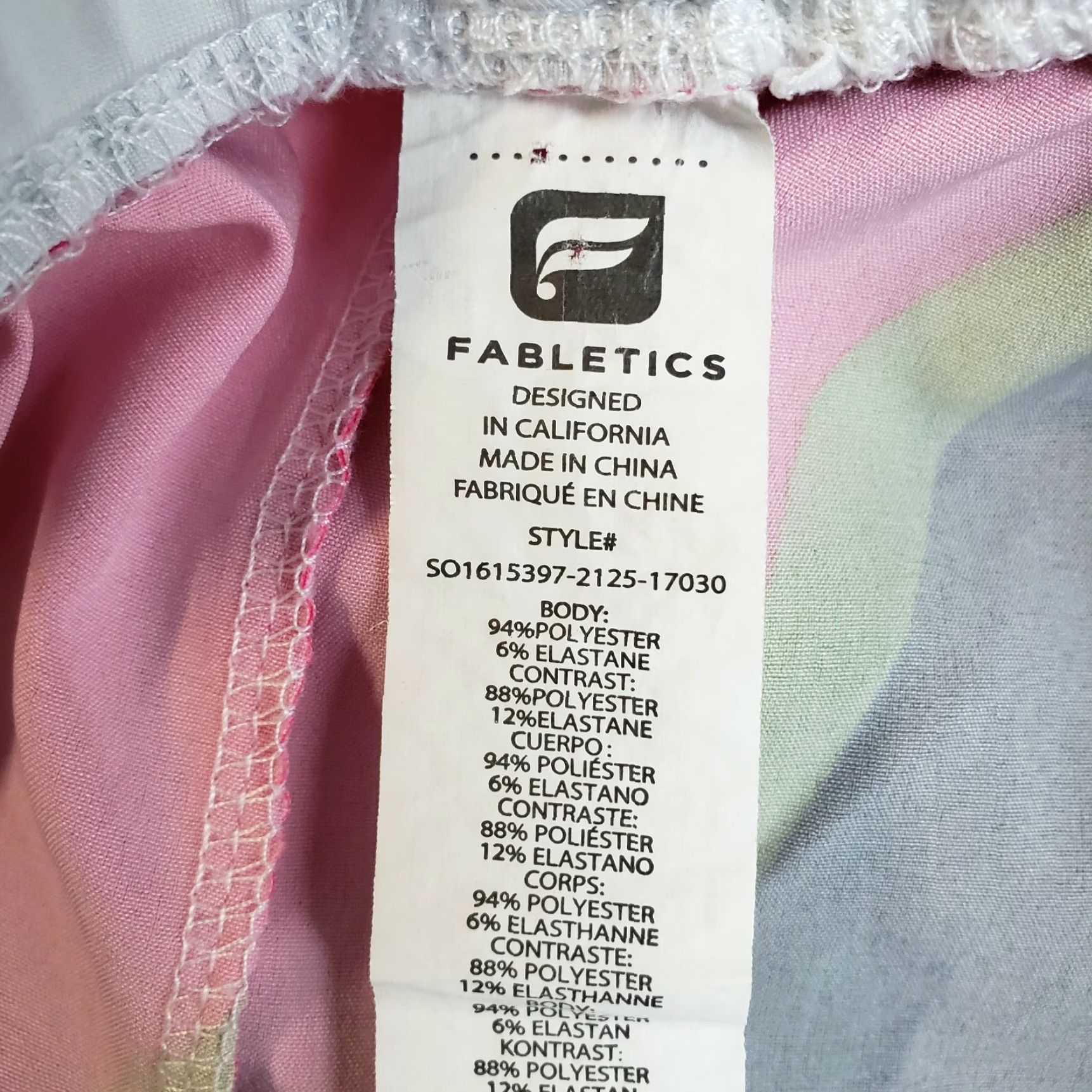 Fabletics Fabletics Carrie Shorts Womens Sz S Pink Black Mid Rise Size 28" / US 6 / IT 42 - 3 Thumbnail