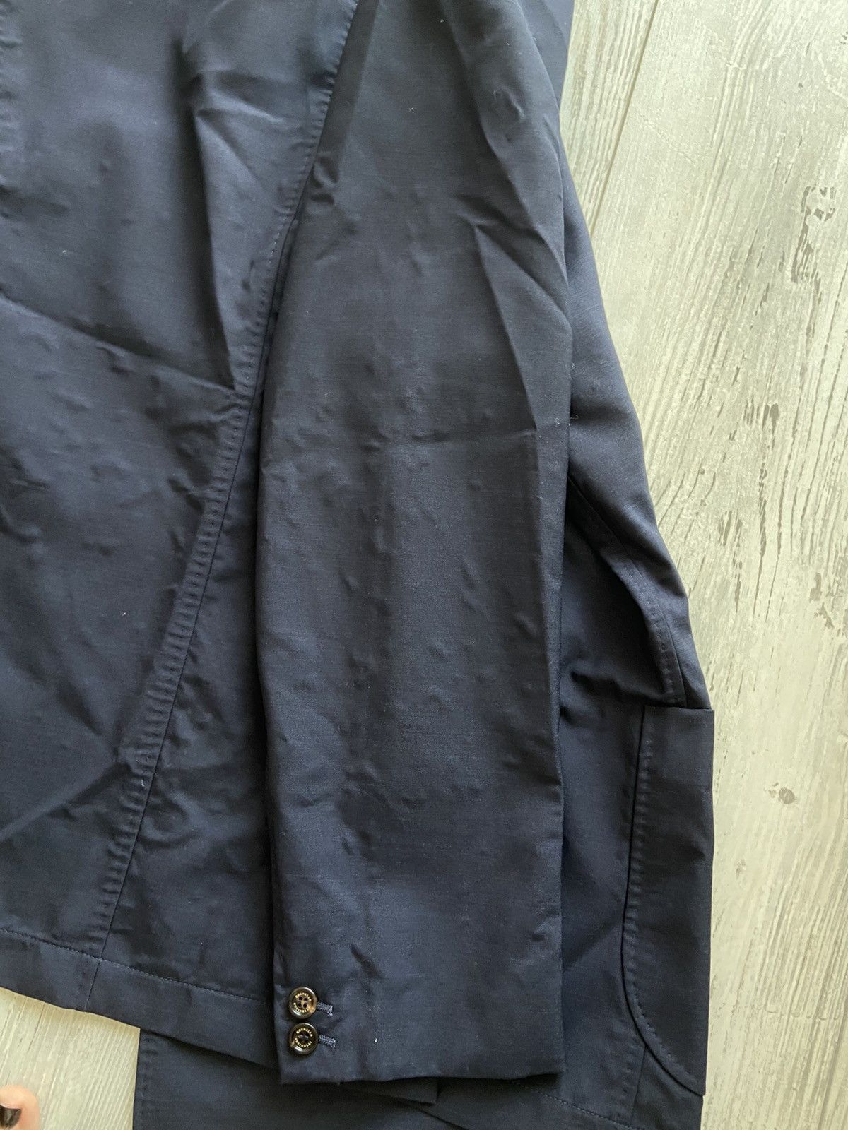 Brunello Cucinelli Brunello Cucinelli Double Breasted Blazer Size 40R - 18 Thumbnail