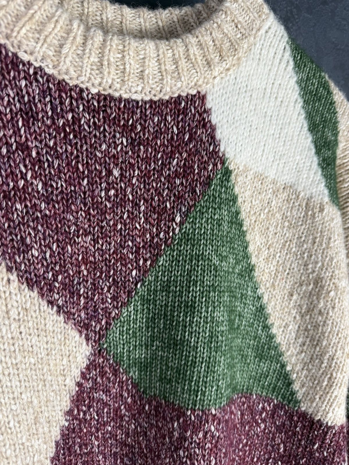 Sezane La Maille Sezane Colorblock Pattern Crew Neck Sweater Size S / US 4 / IT 40 - 5 Thumbnail