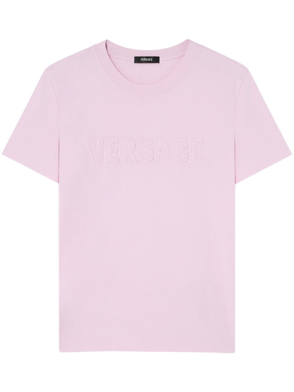 Versace FRINGED LOGO T-SHIRT Size M / US 6-8 / IT 42-44 - 1 Thumbnail