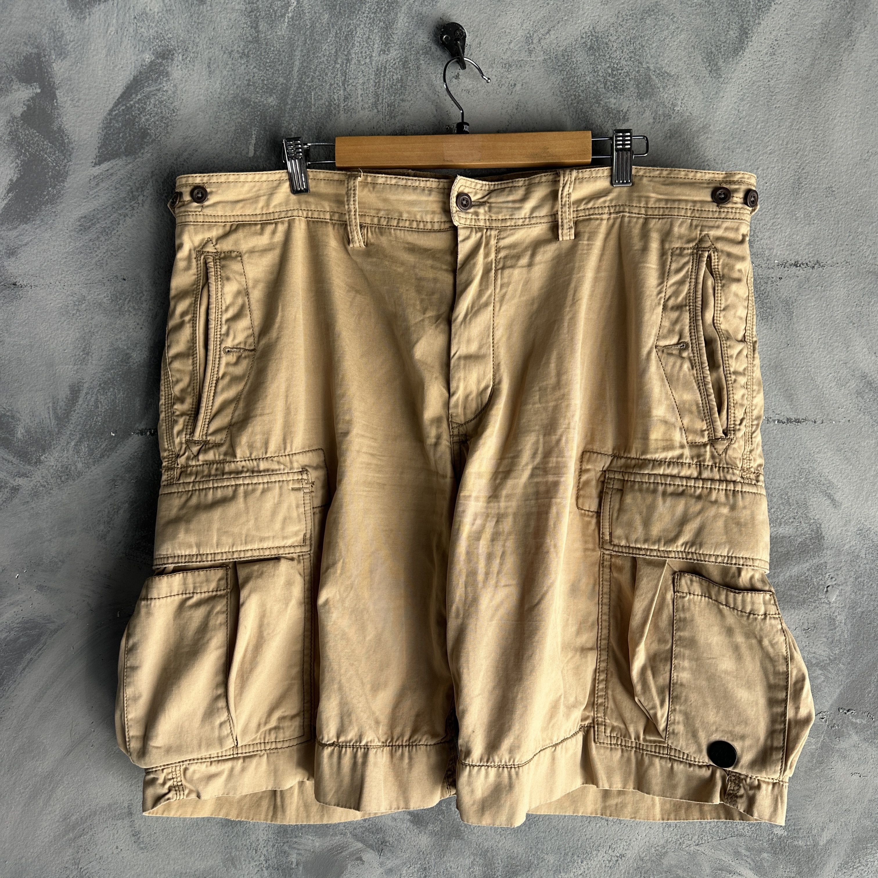 Polo Ralph Lauren Vtg Polo Ralph Lauren Cargo Shorts Side Tabs Military Size US 40 / EU 56 - 1 Thumbnail
