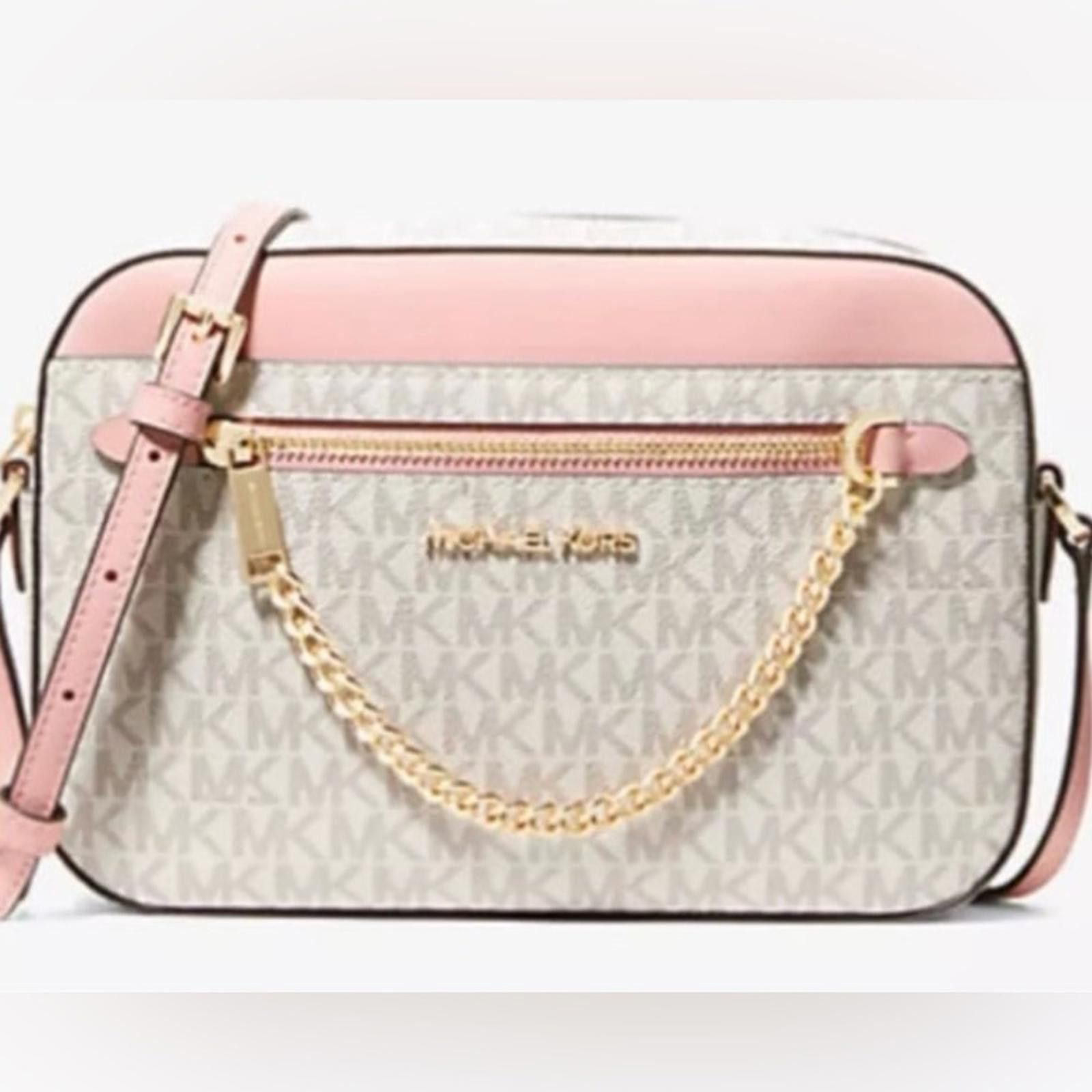 Michael Kors Michael Kors Powder Blush Crossbody Bag W/Continental Wallet Size ONE SIZE - 7 Thumbnail