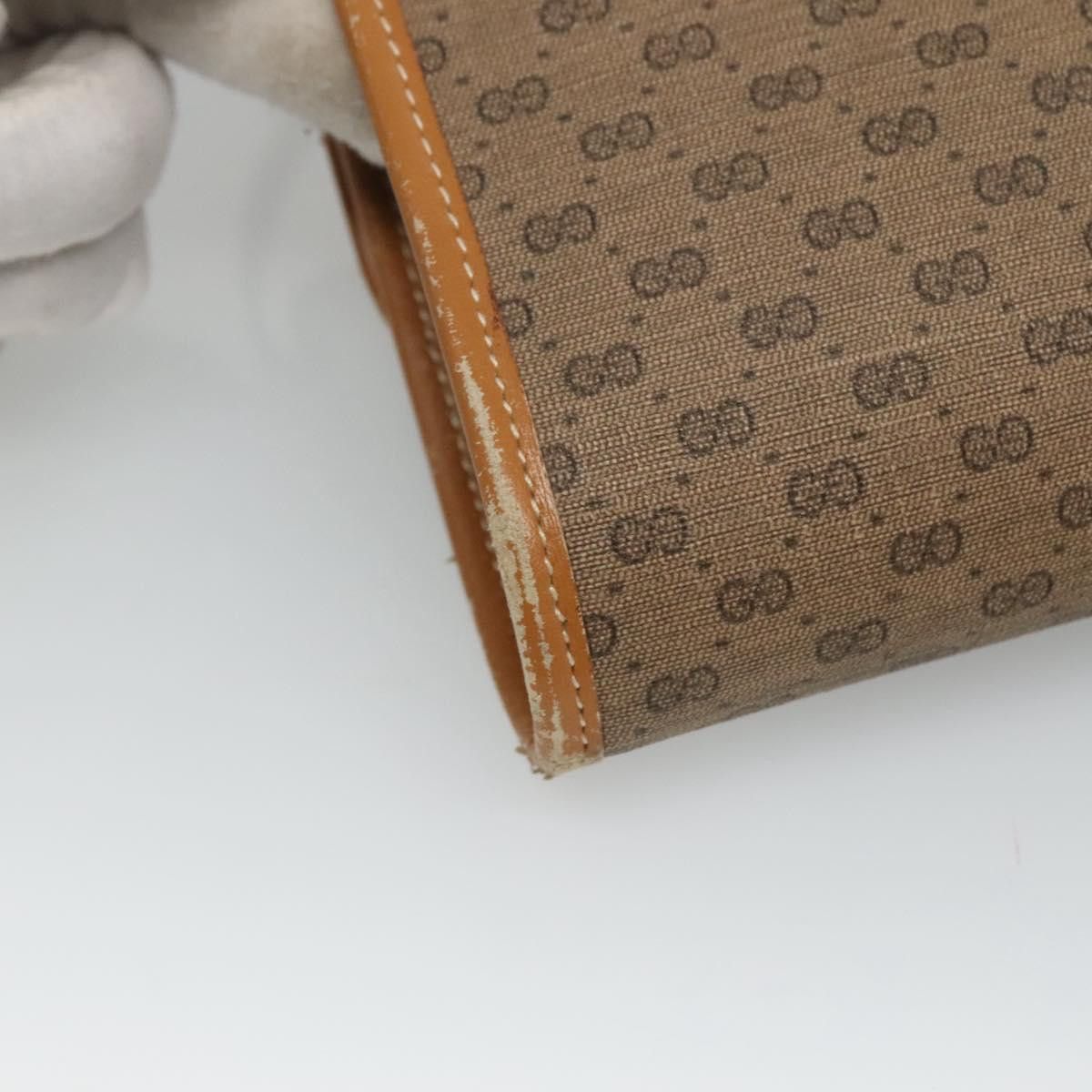 Gucci GUCCI Micro GG Supreme Shoulder Bag Pvc Beige Gold 004 89 Size ONE SIZE - 13 Thumbnail