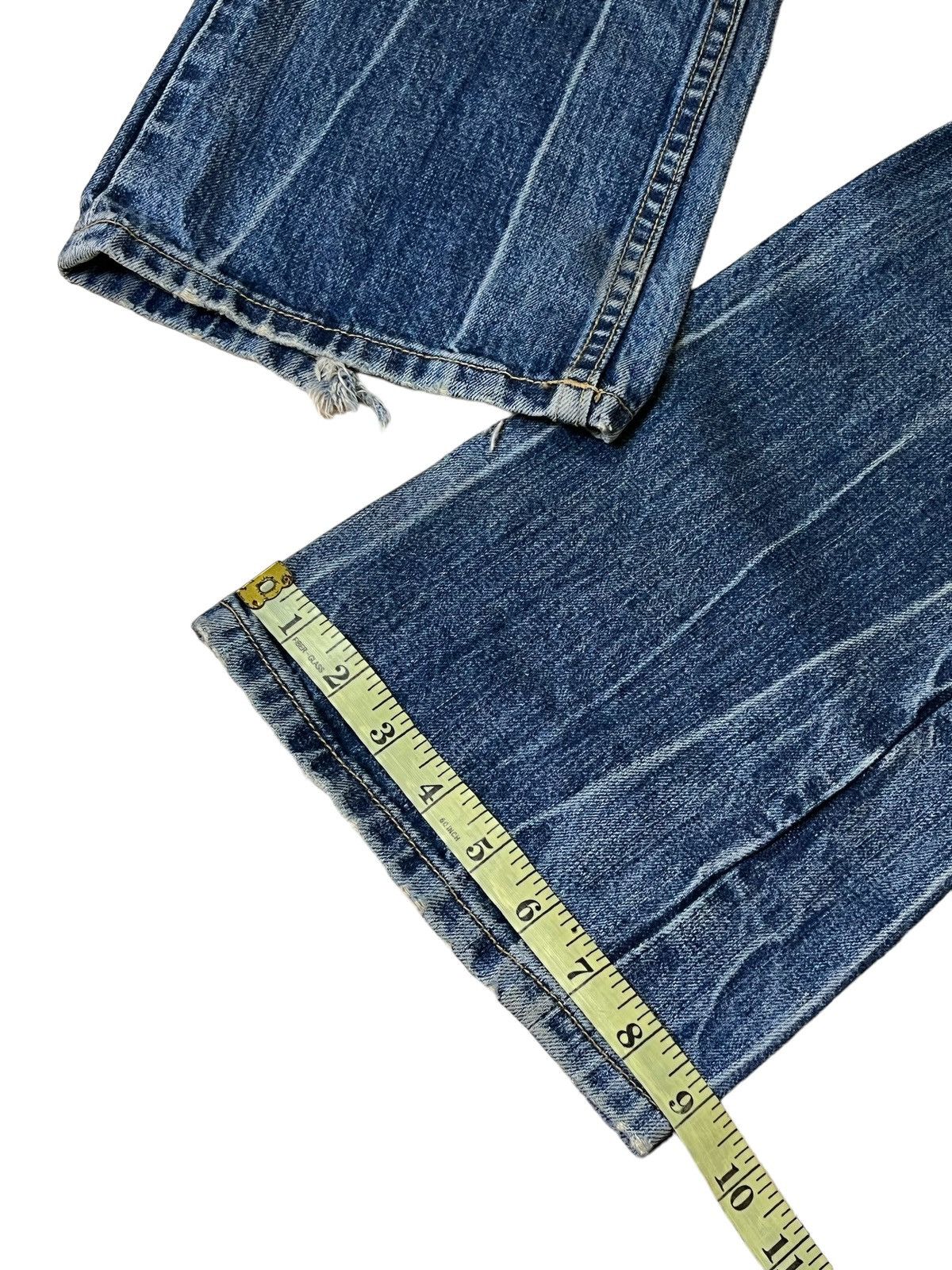 Cult Of Individuality SICK JAPANESE CULT OF INDIVIDUALITY SELVEDGE DISTRESS DENIM Size US 34 / EU 50 - 18 Thumbnail