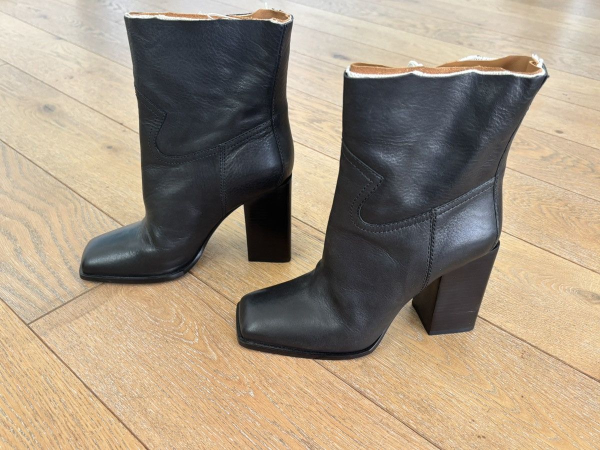 Saint Laurent Paris Saint Laurent Heel Boot Size US 7 / IT 37 - 2 Thumbnail