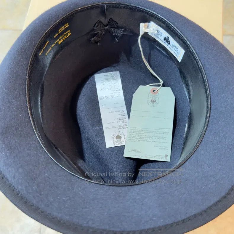 Wtaps Wtaps Black Gray Rabbit Fur Top Hat Size ONE SIZE - 8 Thumbnail