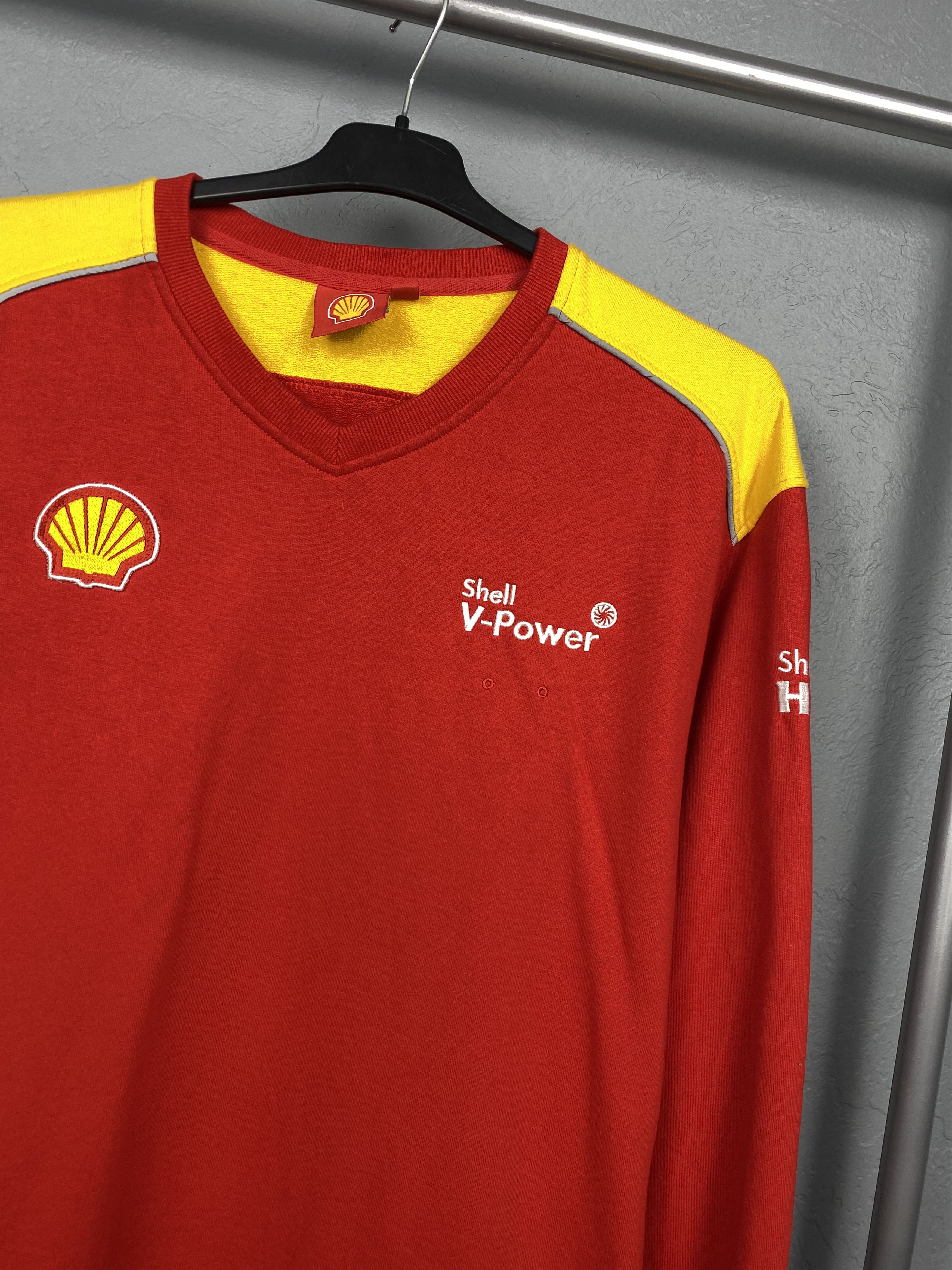 Ferrari Ferrari Racing Team Shell Vintage Sweatshirt Y2K Size US L / EU 52-54 / 3 - 2 Thumbnail