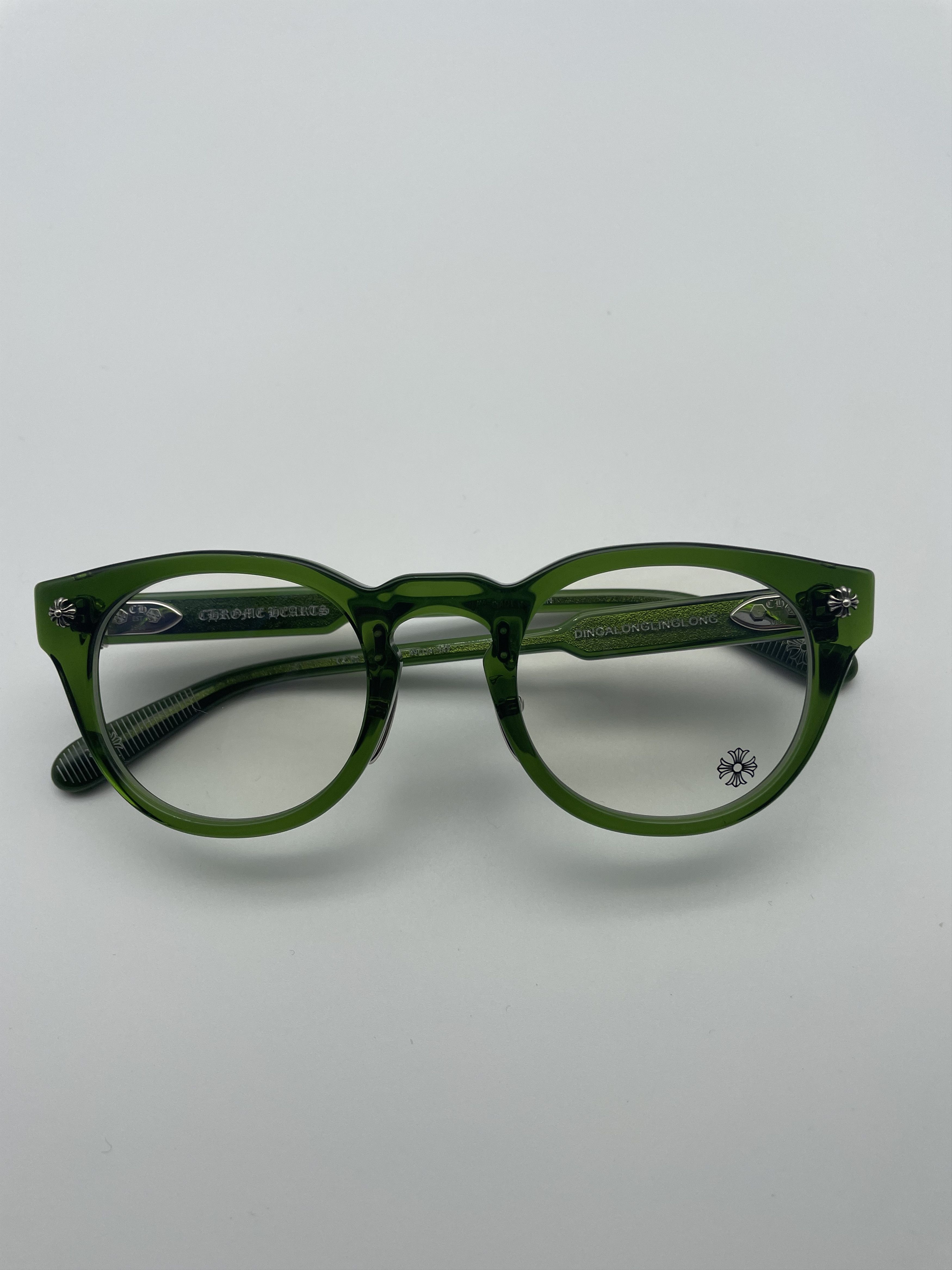 Chrome Hearts Chrome Hearts DINGALONGLINGLONG DOLV Glasses Frame Size ONE SIZE - 6 Thumbnail