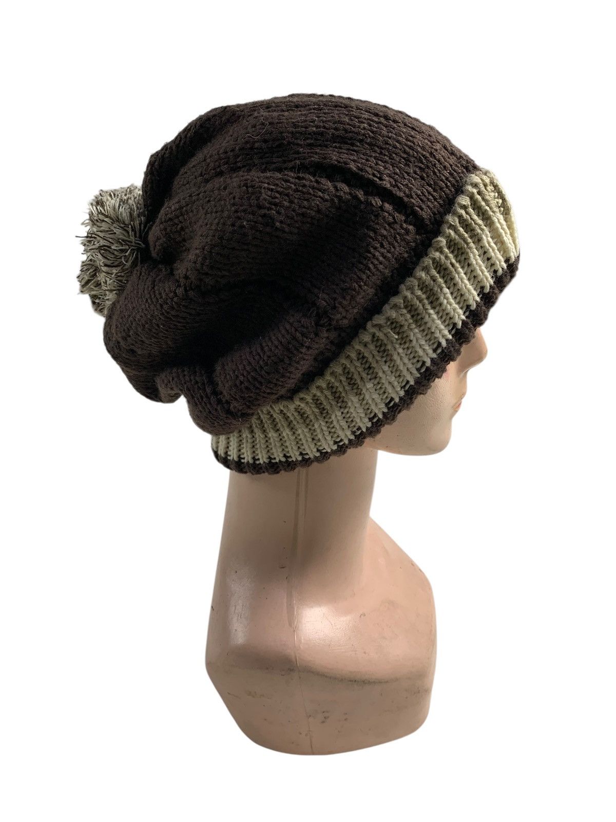 Kapital Crochet knitted big beanie hats rare Size ONE SIZE - 2 Thumbnail