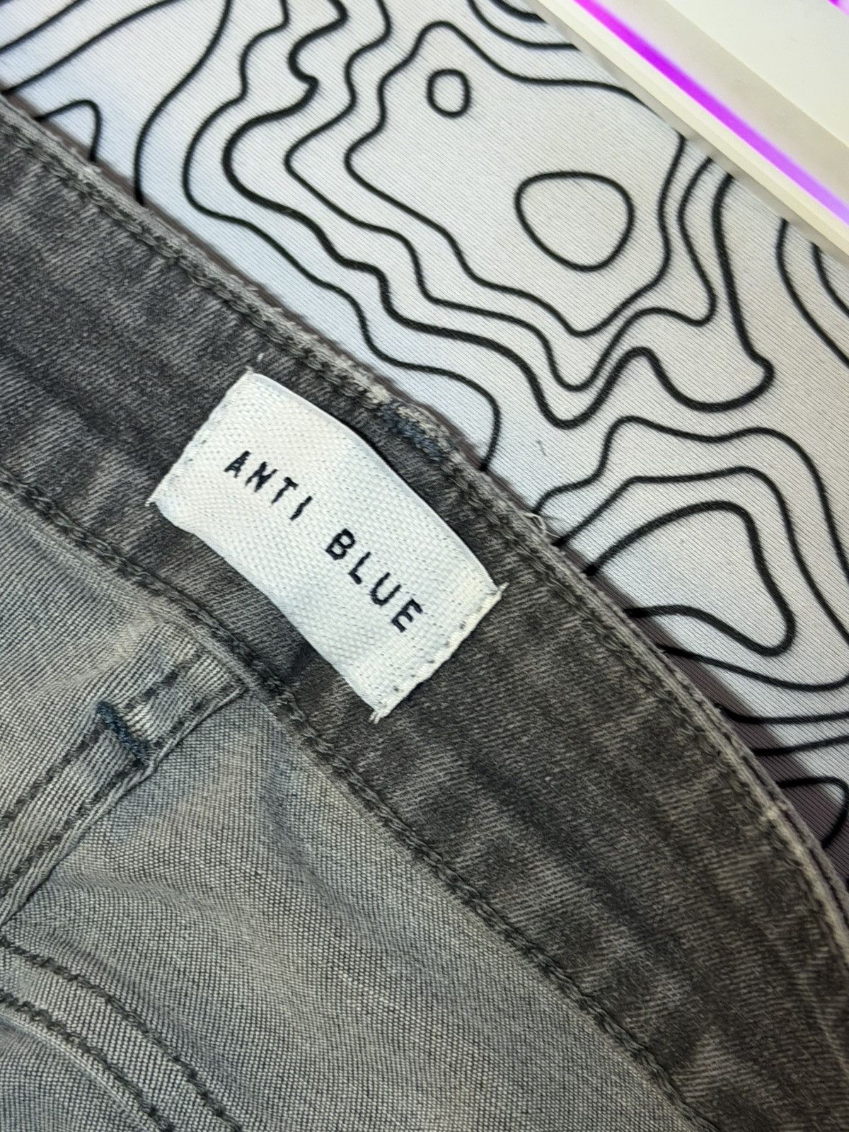 Other 🔥DRIP SLIM FIT JEANS RARE ANTI BLUE Size US 32 / EU 48 - 5 Thumbnail