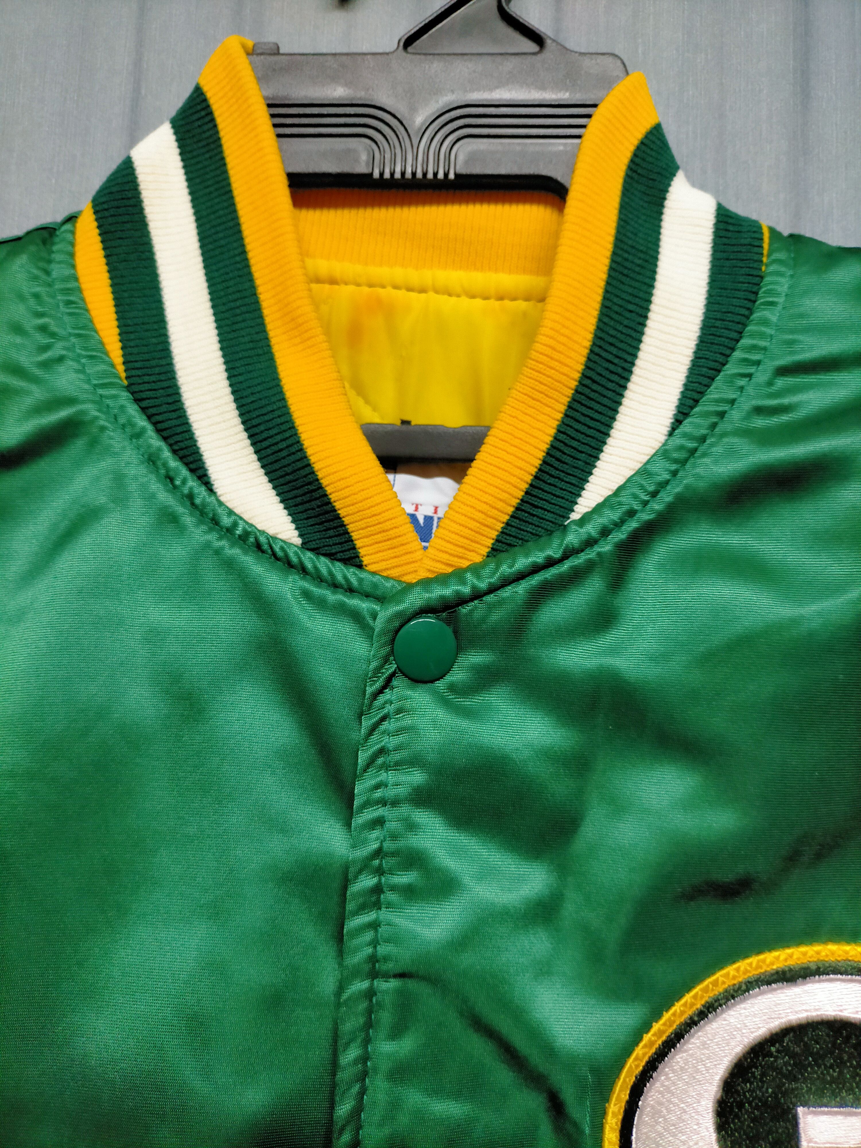 NFL Vintage 90s Green Bay Packers Starter Varsity Jacket Size US XL / EU 56 / 4 - 8 Thumbnail