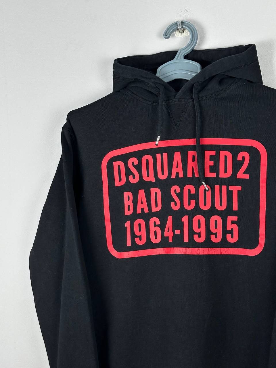 Dsquared2 Dsquared2 Hoodie Big Logo Spellout Boxy Hype Rare Size US L / EU 52-54 / 3 - 4 Thumbnail