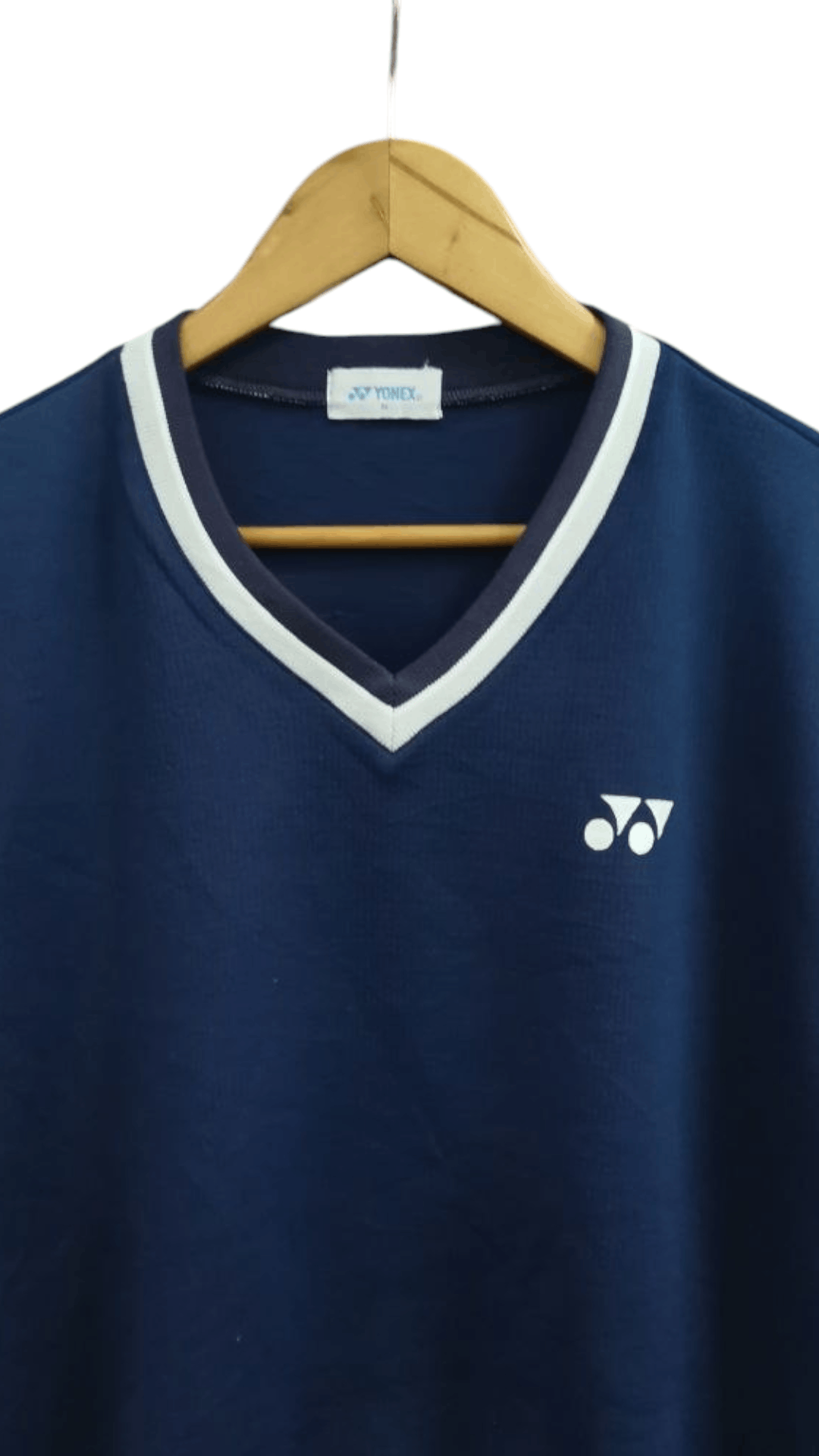 Japanese Brand × Vintage Yonex Men's V-Neck Sweatshirt Size US M / EU 48-50 / 2 - 2 Thumbnail